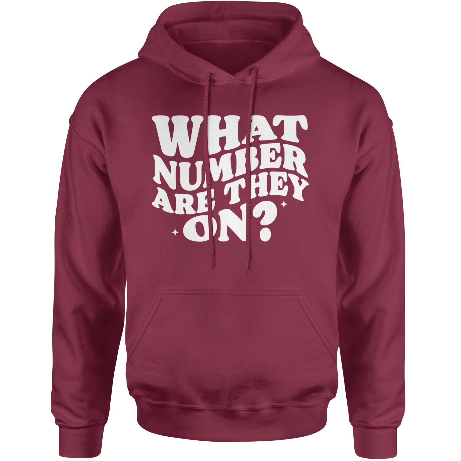 What Number Are They On Dance Adult Hoodie Sweatshirt Maroon