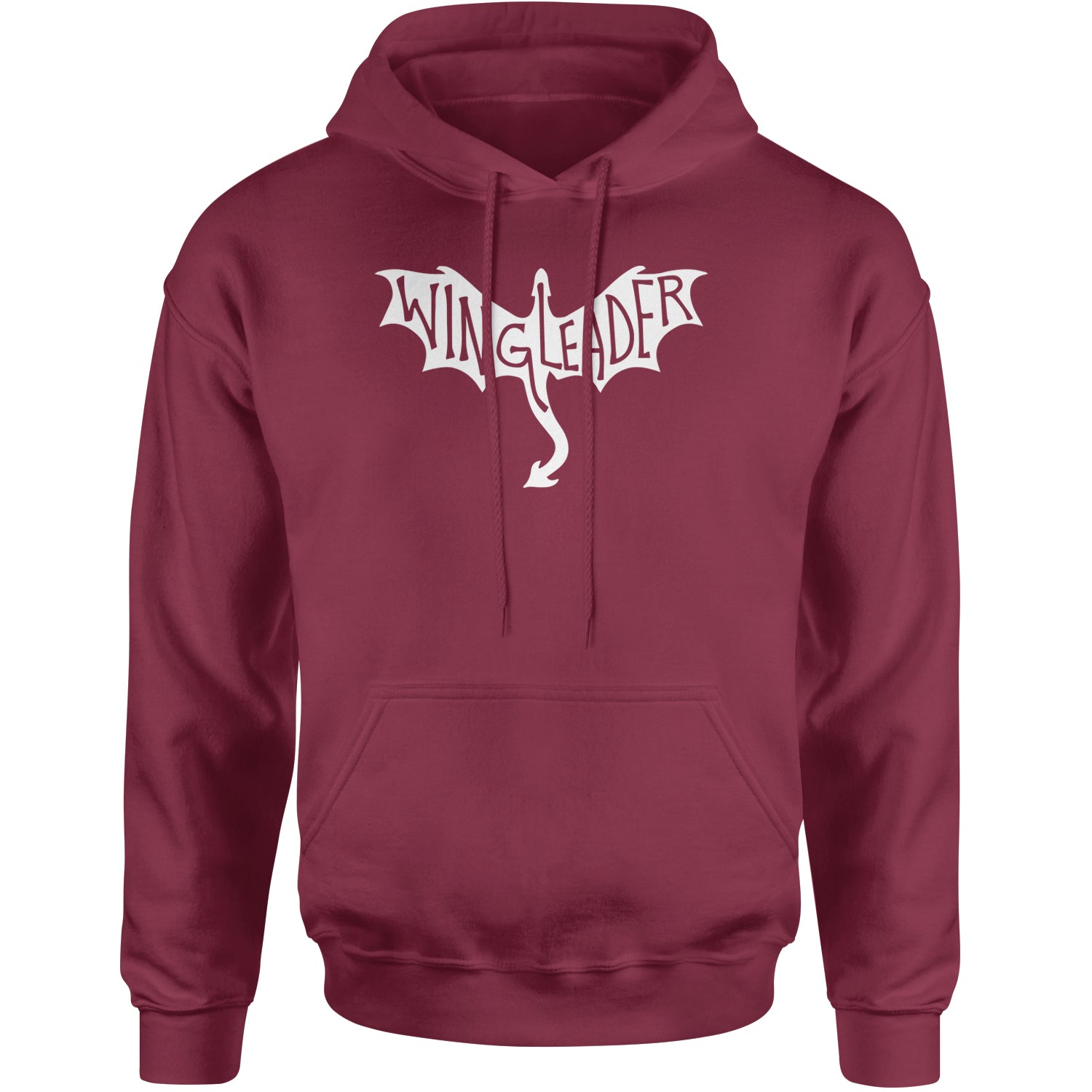 Wingleader Basgiath War College Adult Hoodie Sweatshirt Maroon