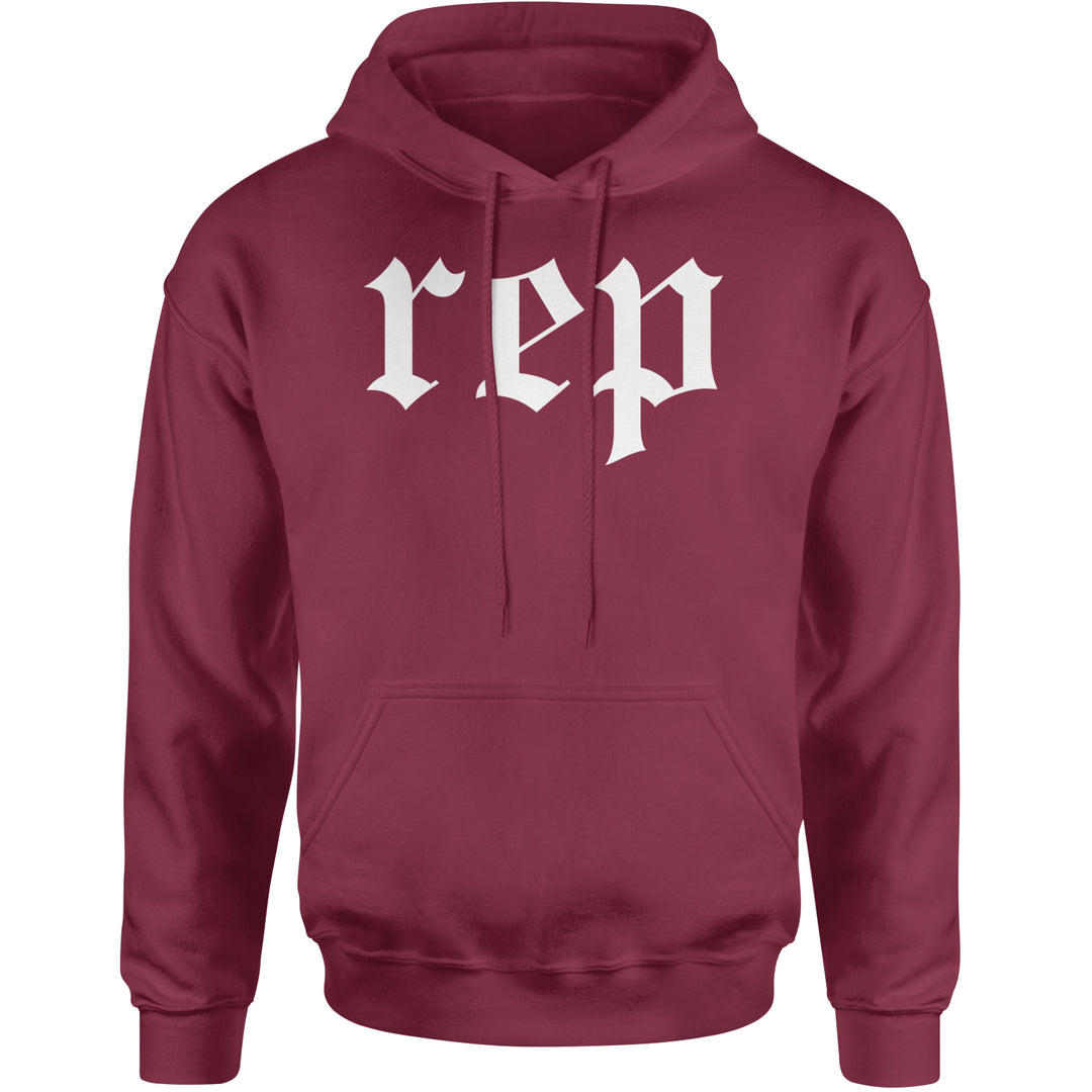 REP Reputation Eras Music Lover Gift Fan Favorite Adult Hoodie Sweatshirt Maroon