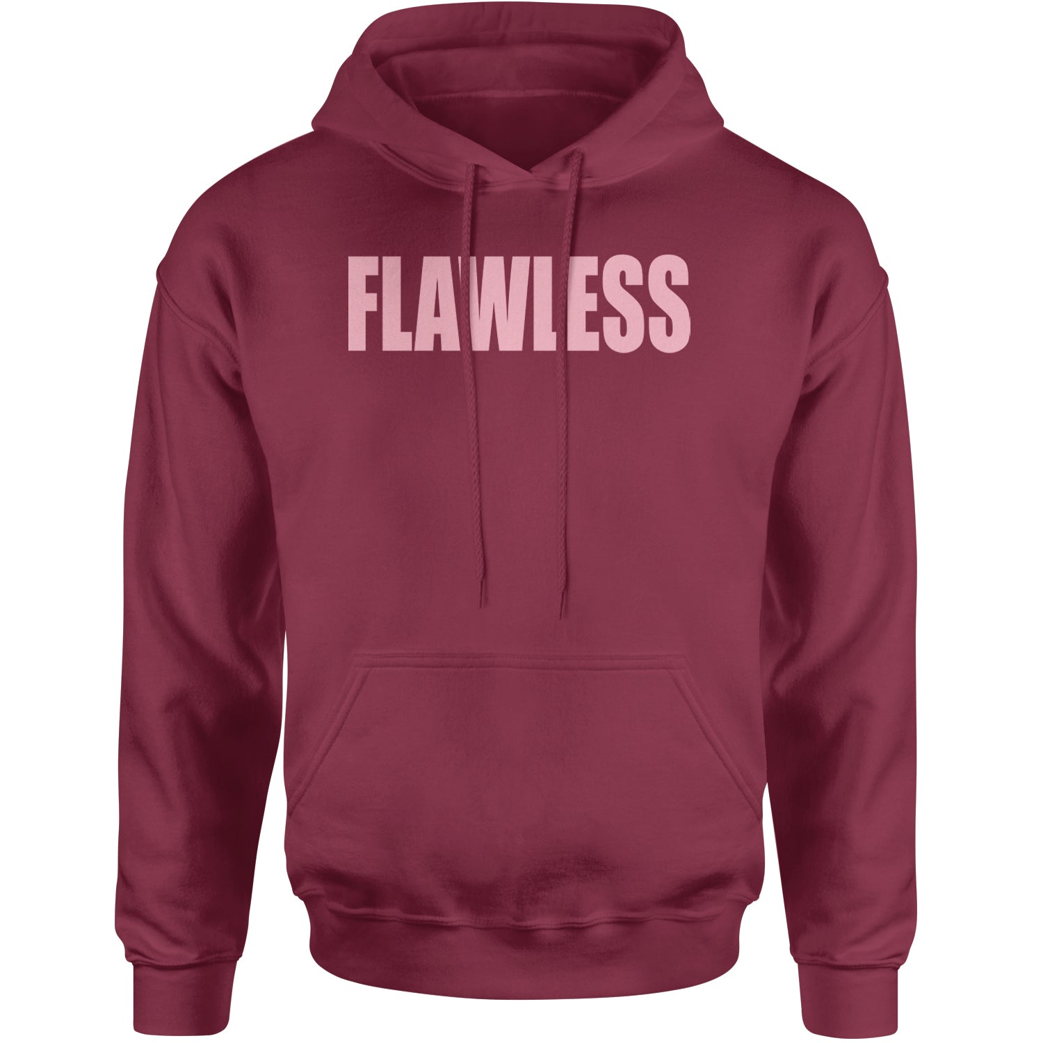 Flawless Renaissance Adult Hoodie Sweatshirt Maroon