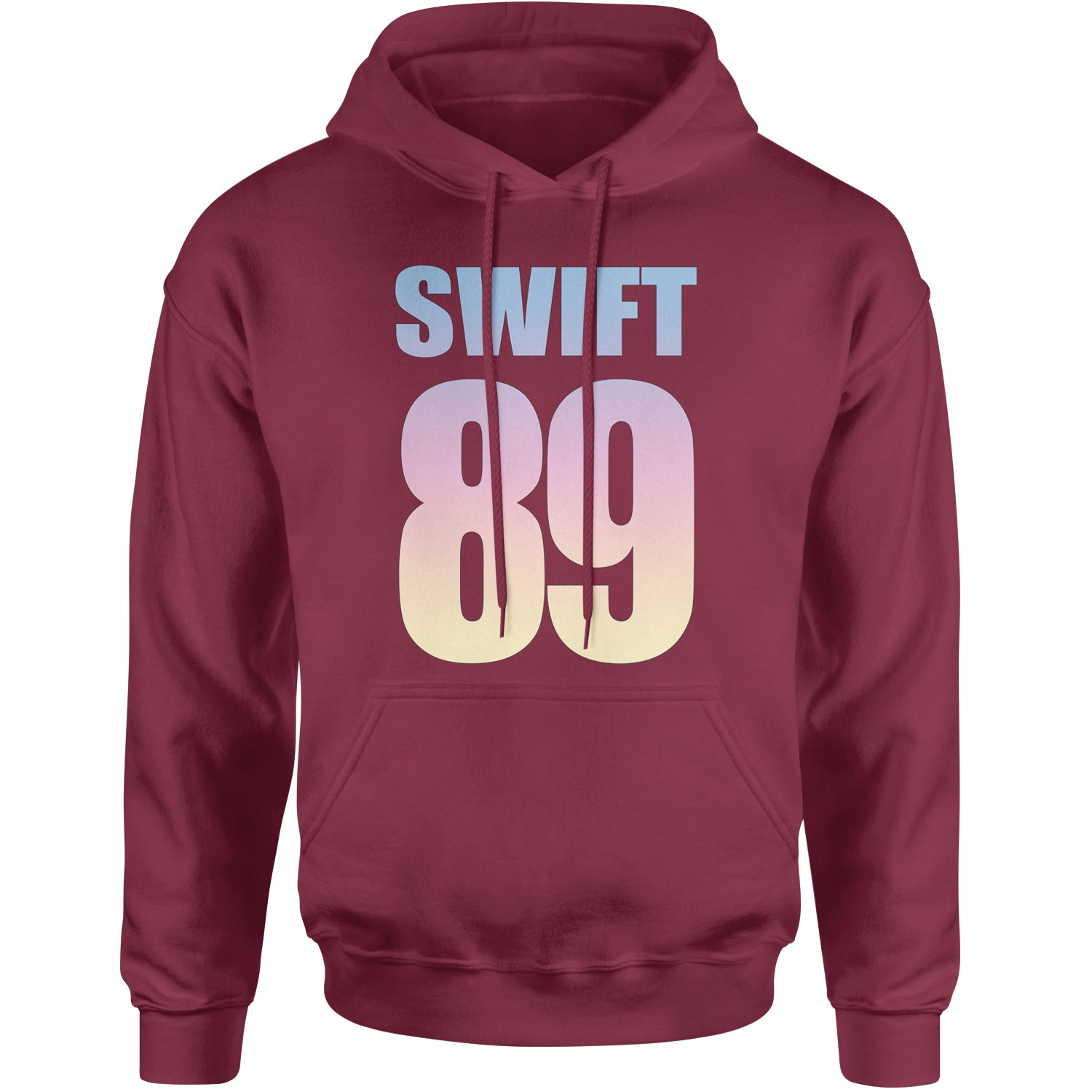 Lover Era Swift 89 Birth Year Music Fan TTPD Adult Hoodie Sweatshirt Maroon