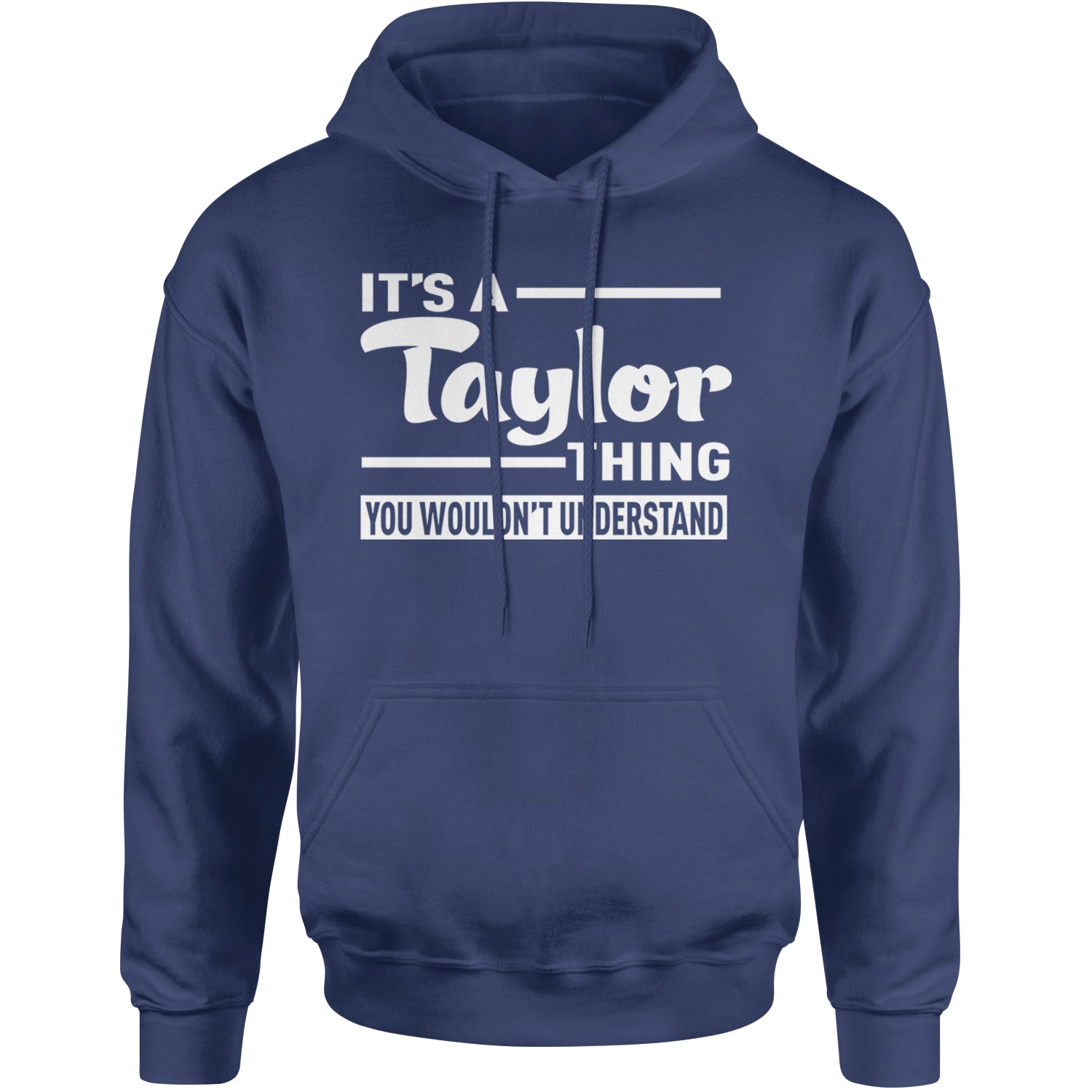 It's A Taylor Thing, You Wouldn't Understand TTPD Adult Hoodie Sweatshirt Navy Blue