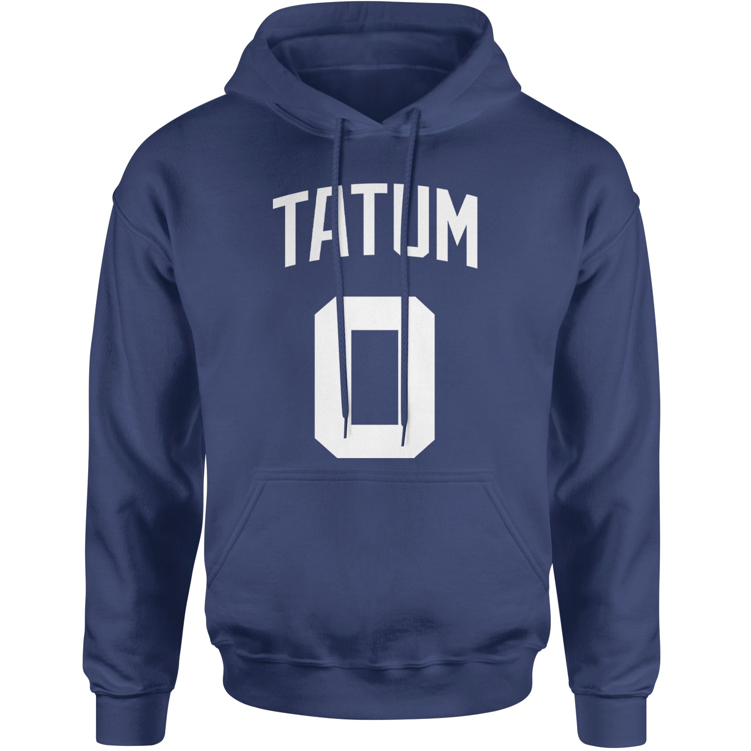 Tatum #0 Boston Basketball Adult Hoodie Sweatshirt Navy Blue