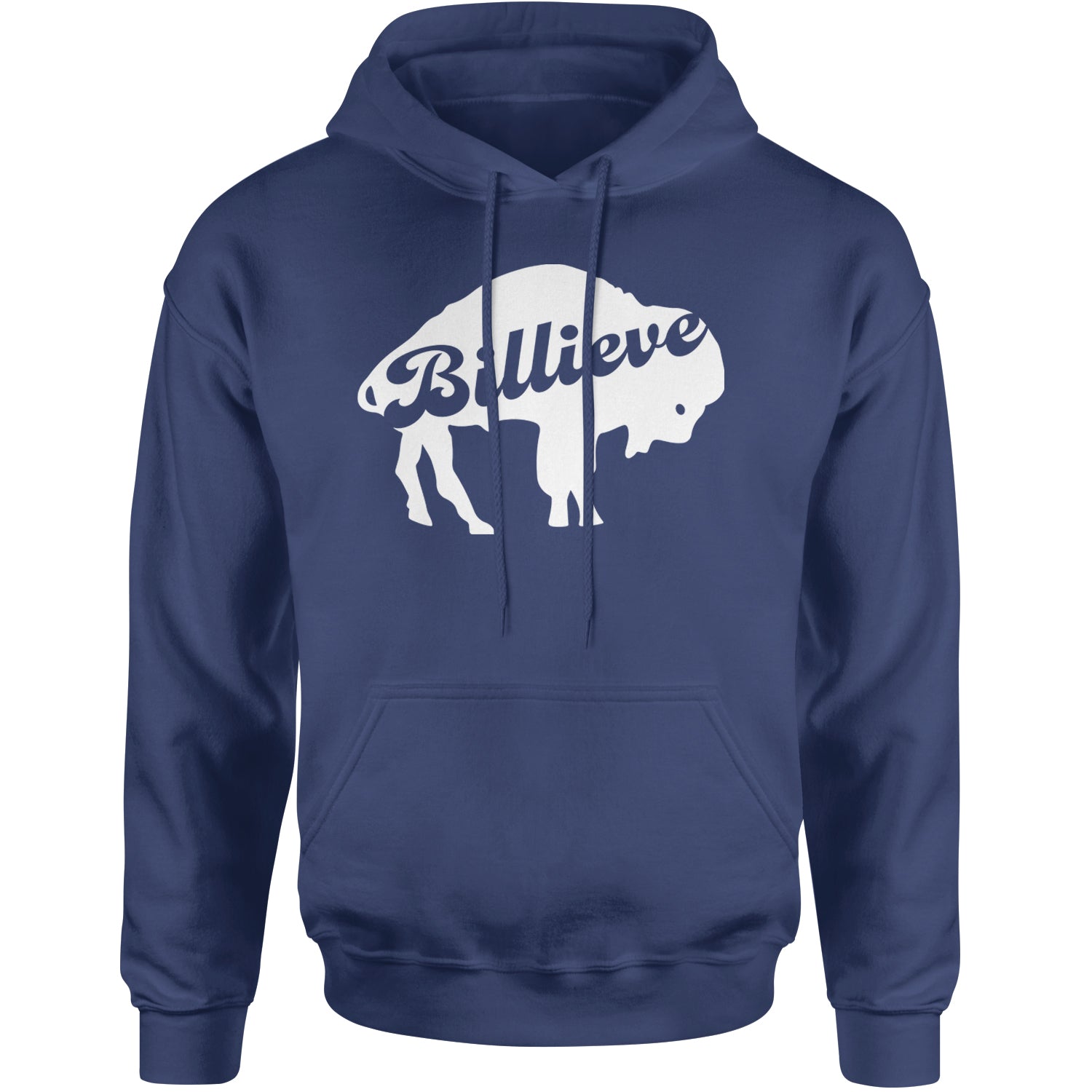 Billieve Bills Mafia Adult Hoodie Sweatshirt Navy Blue