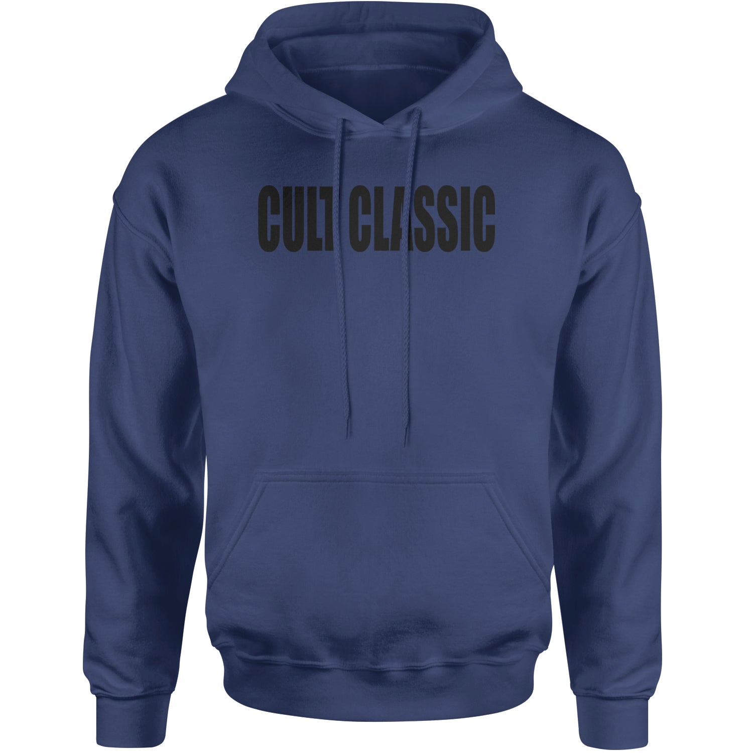 Cult Classic Pop Music Club Adult Hoodie Sweatshirt Navy Blue