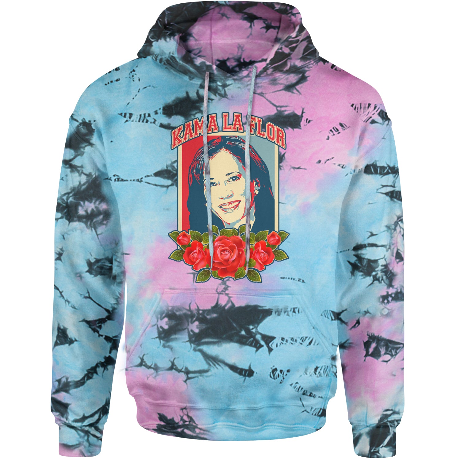 Kama La Flor Kamala Como La Flor Adult Hoodie Sweatshirt Pacific