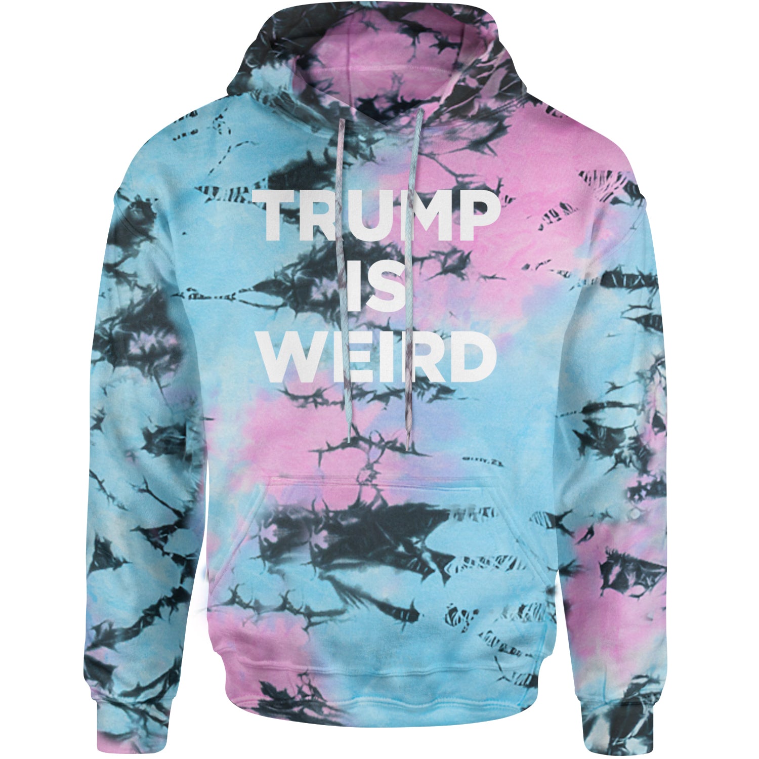 Trump Is Weird Vote Blue Adult Hoodie Sweatshirt Pacific