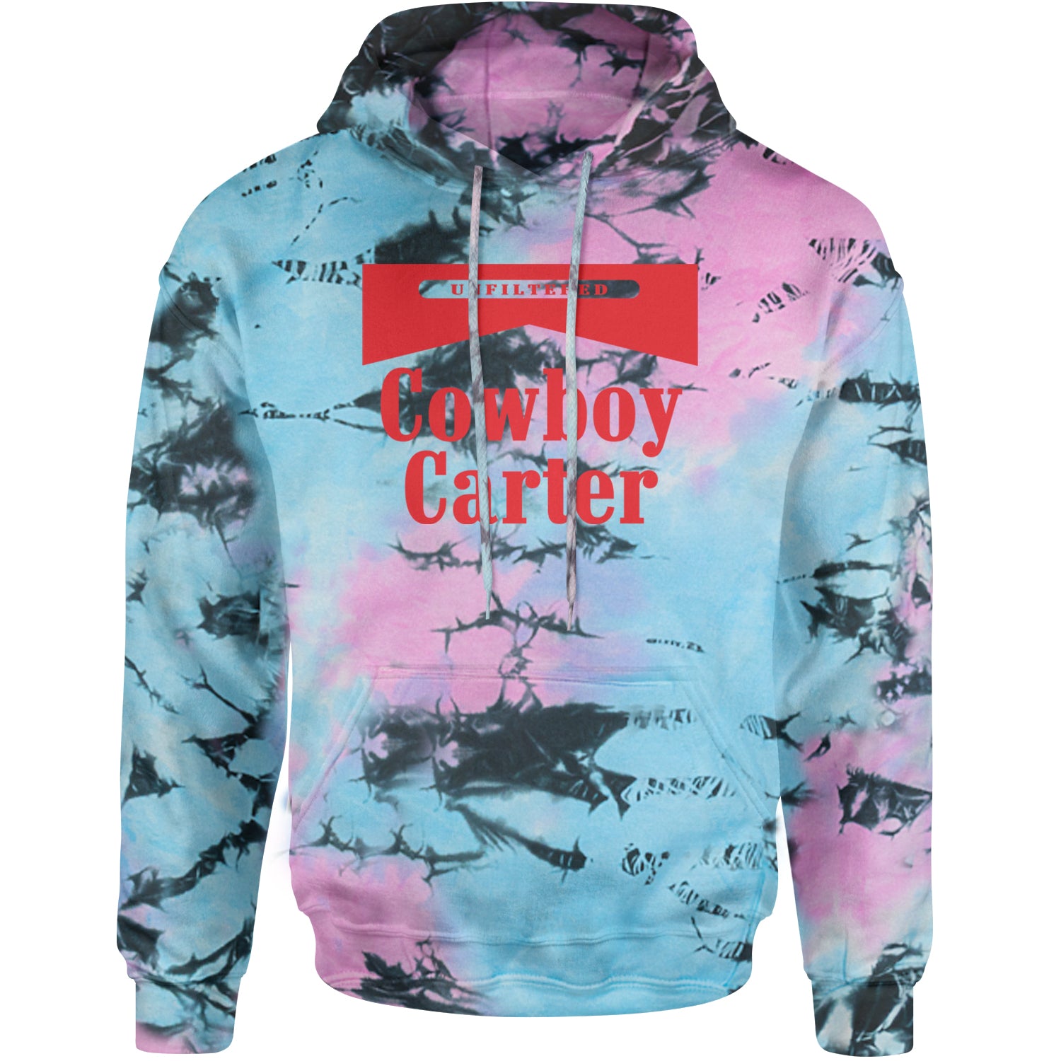 Cowboy Karter Country Act Two Adult Hoodie Sweatshirt Pacific