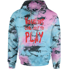 Warriors Come Out To Play  Adult Hoodie Sweatshirt Pacific
