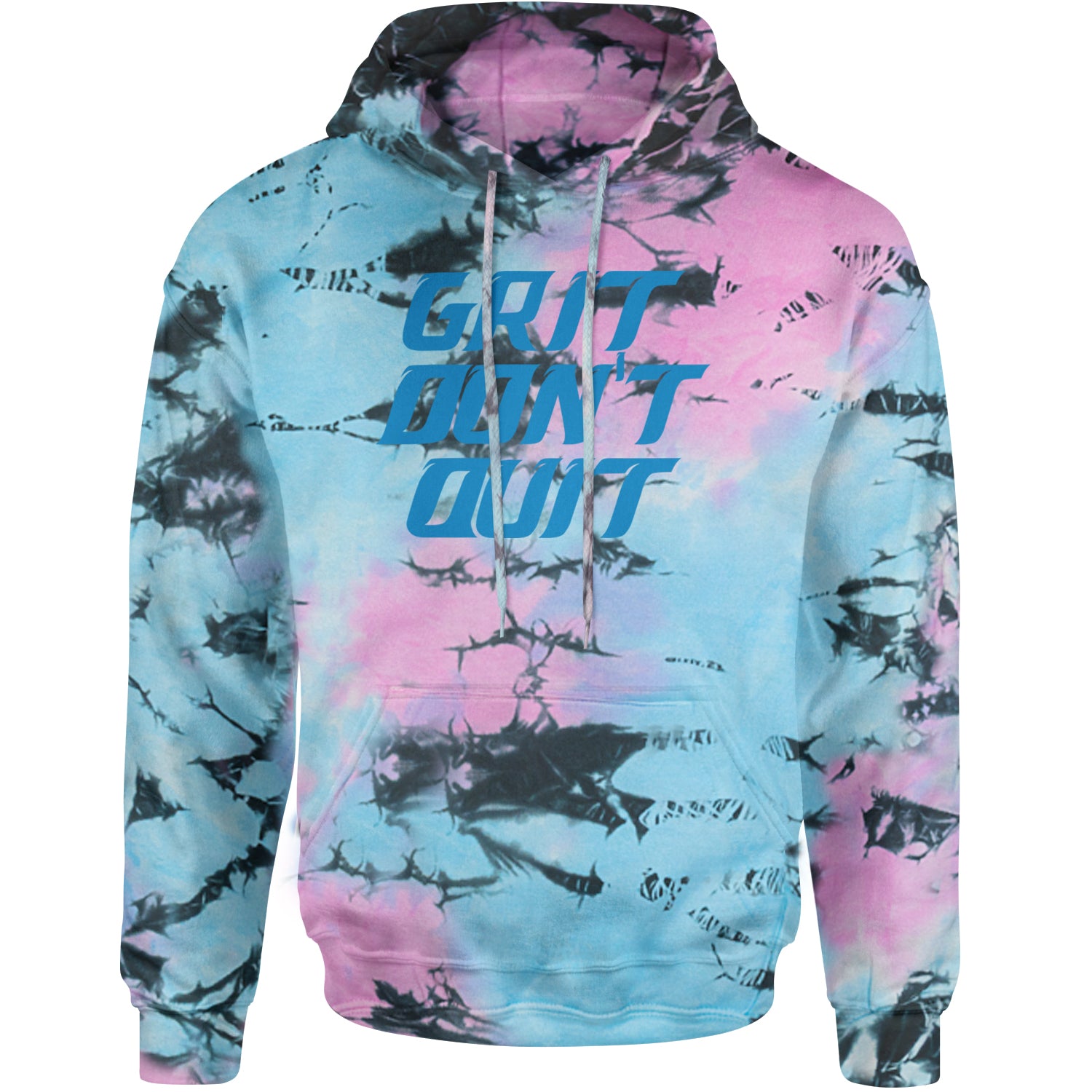 Grit Don't Quit Detroit Grit Adult Hoodie Sweatshirt Pacific