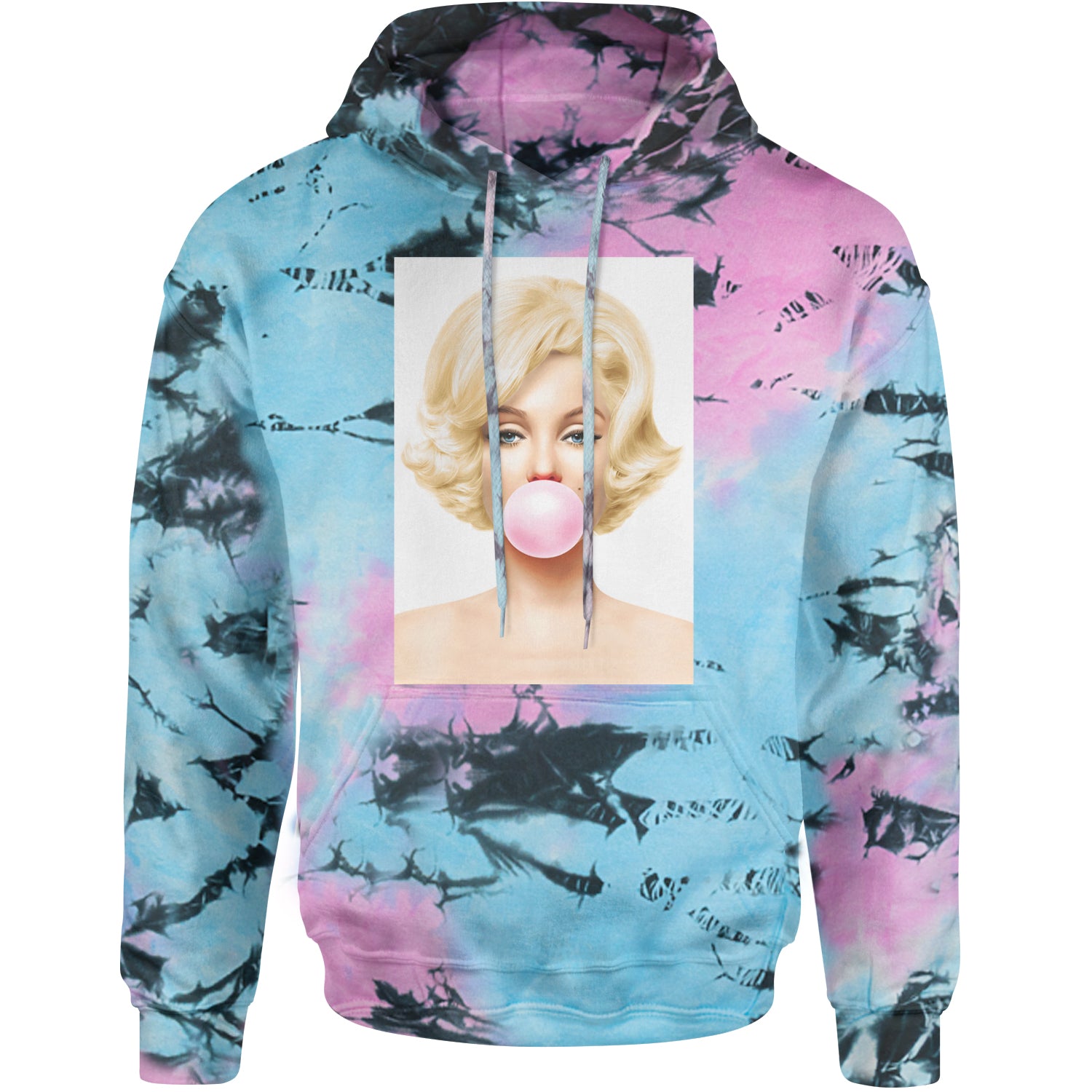 Ms. Monroe Pink Bubble Gum American Icon Adult Hoodie Sweatshirt Pacific