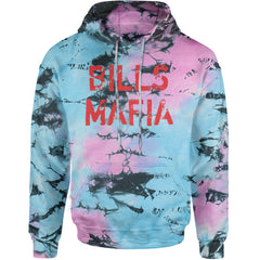Distressed Bills Mafia Football Adult Hoodie Sweatshirt Pacific