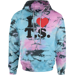 I Heart T.S. Concert Music Lover  Adult Hoodie Sweatshirt Pacific