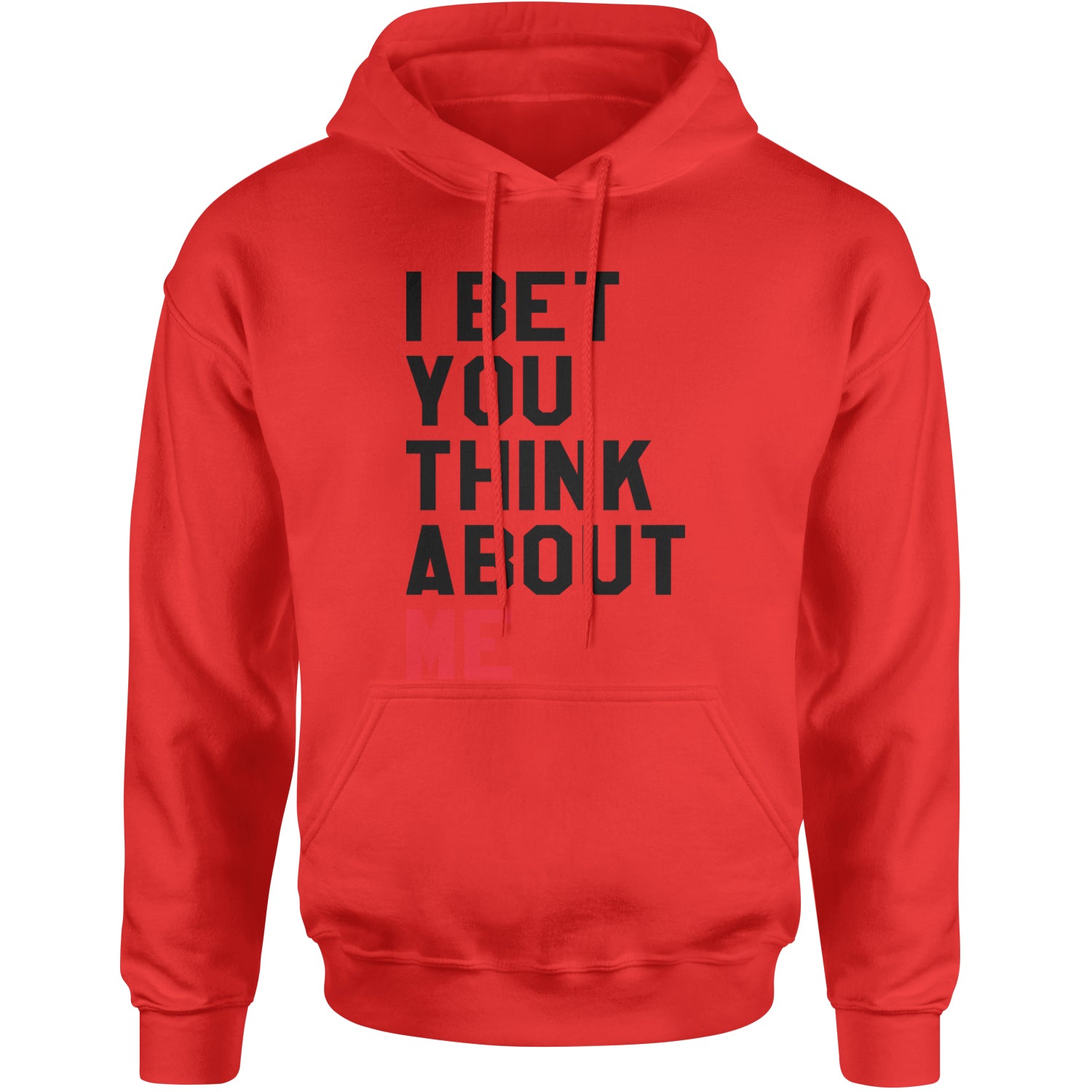 I Bet You Think About Me New TTPD Era Adult Hoodie Sweatshirt Red