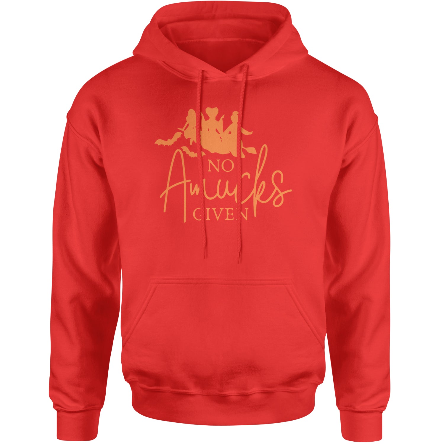 No Amucks Given Hocus Pocus Adult Hoodie Sweatshirt Red