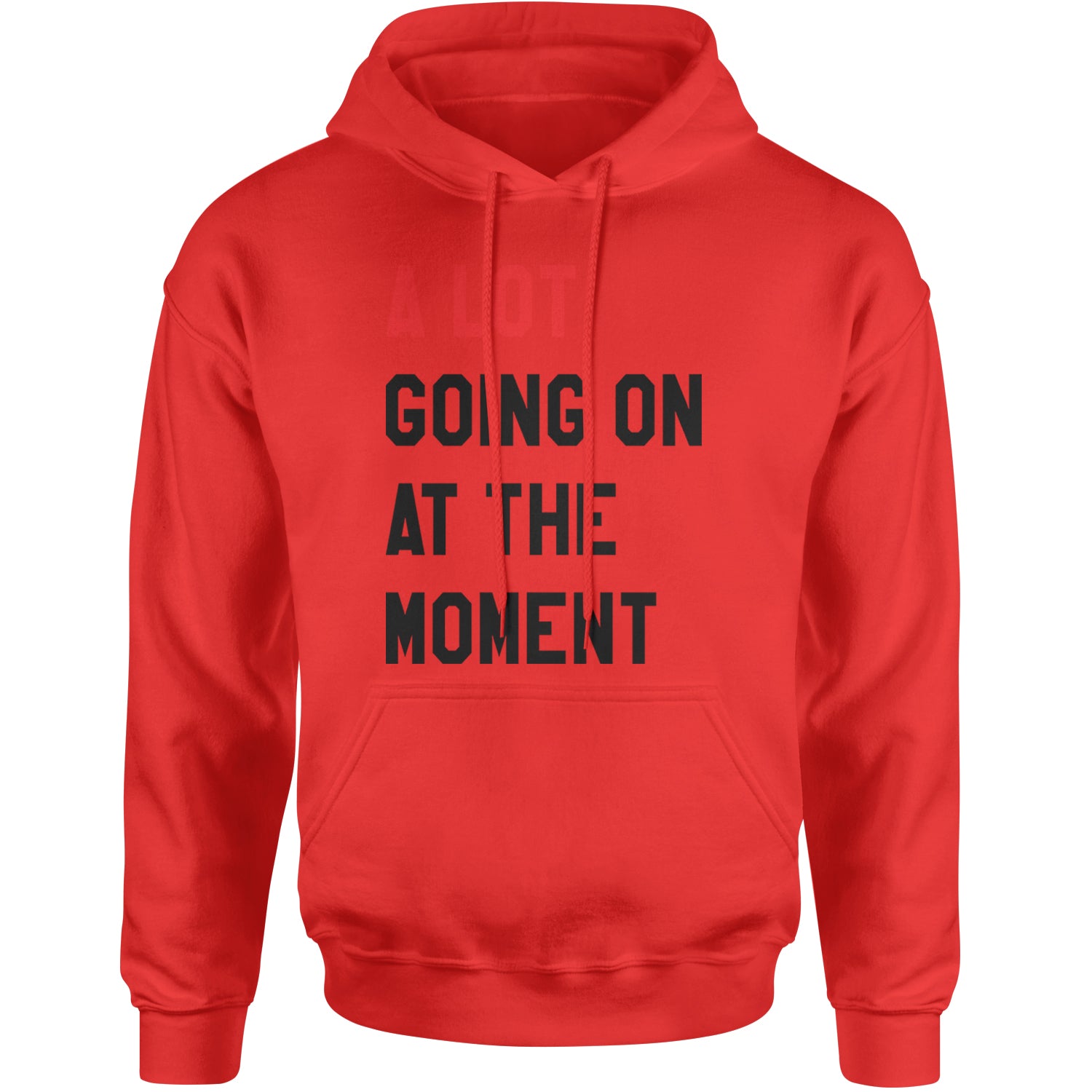 A Lot Going On At The Moment New TTPD Poet Department Adult Hoodie Sweatshirt Red