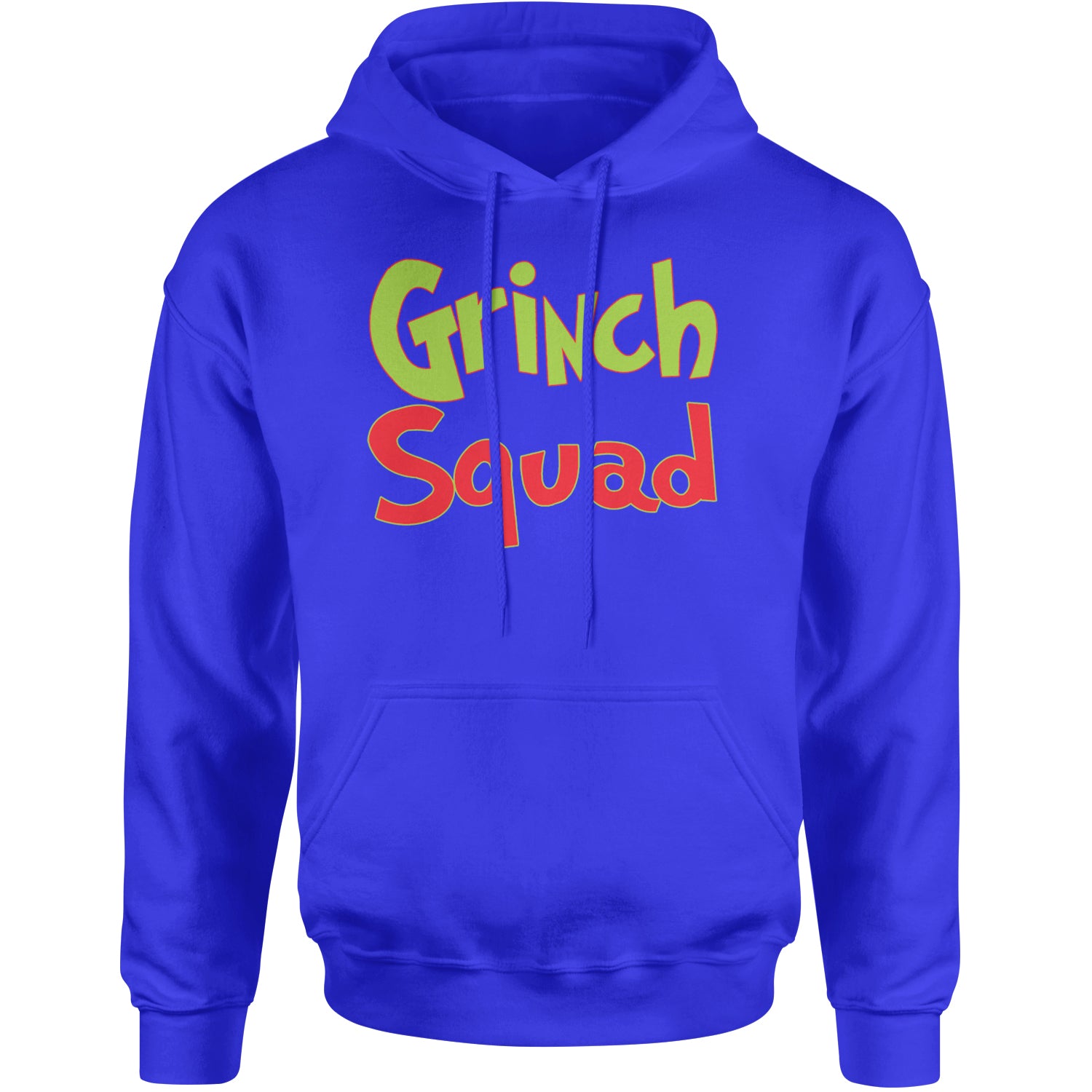 Gr-nch Squad Jolly Grinchmas Merry Christmas Adult Hoodie Sweatshirt Royal Blue