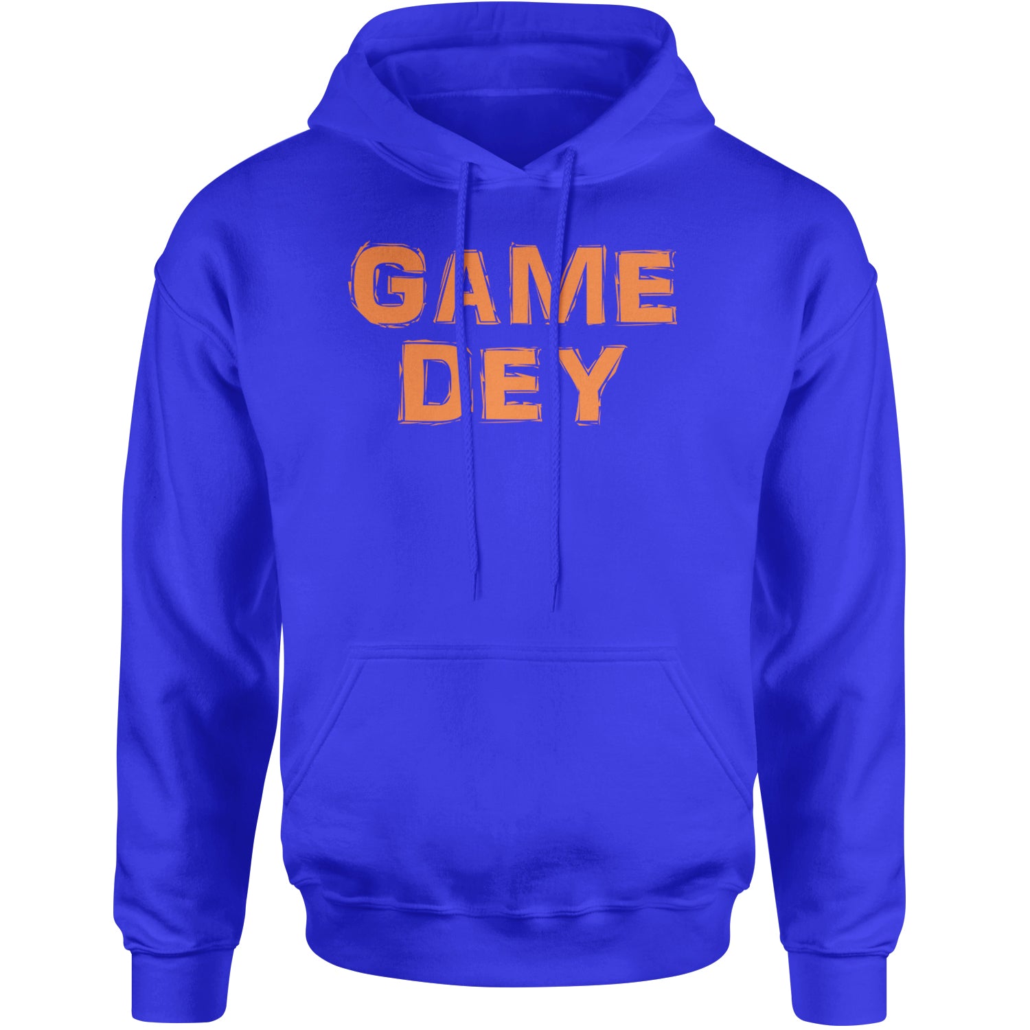 Game Dey Cincinnati Football Adult Hoodie Sweatshirt Royal Blue