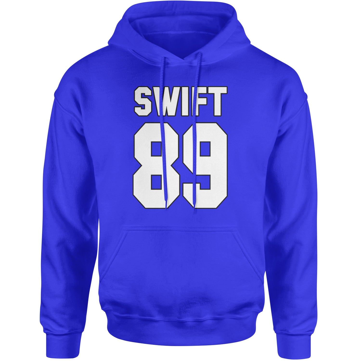 Swift 89 Birth Year Music Fan Era Poets Department Lover Adult Hoodie Sweatshirt Royal Blue