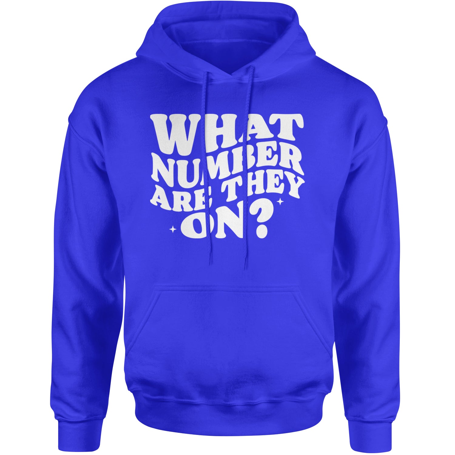 What Number Are They On Dance Adult Hoodie Sweatshirt Royal Blue