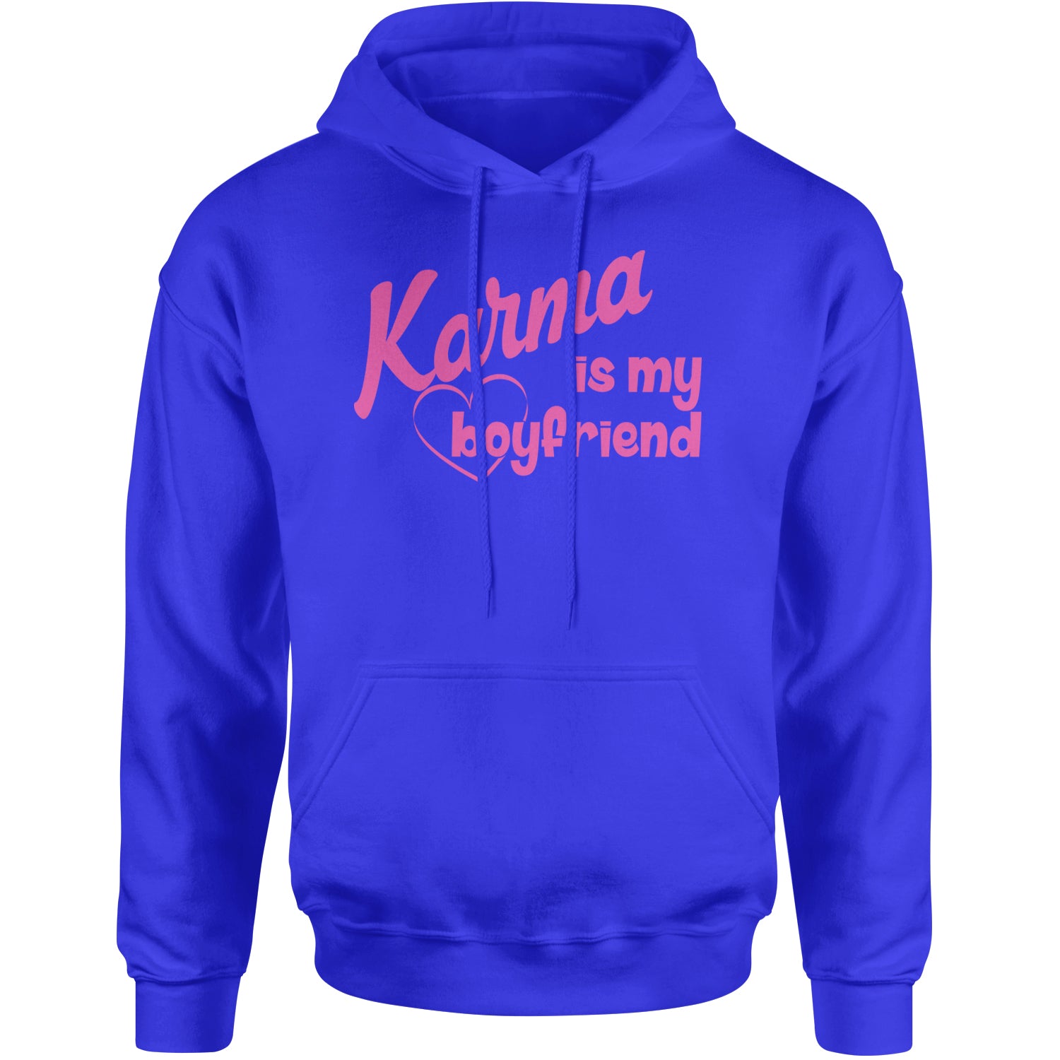 Karma Is My Boyfriend Midnight Eras  Adult Hoodie Sweatshirt Royal Blue