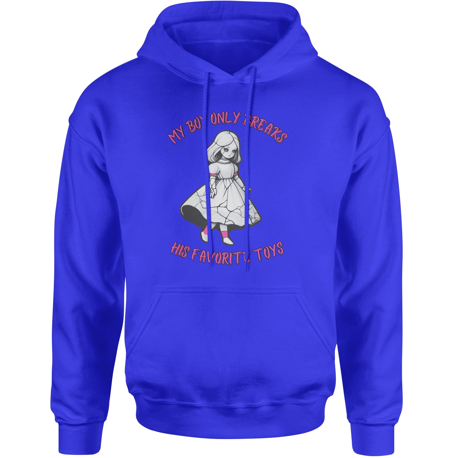 My Boy Only Breaks His Favorite Toys TTPD Music Adult Hoodie Sweatshirt Royal Blue