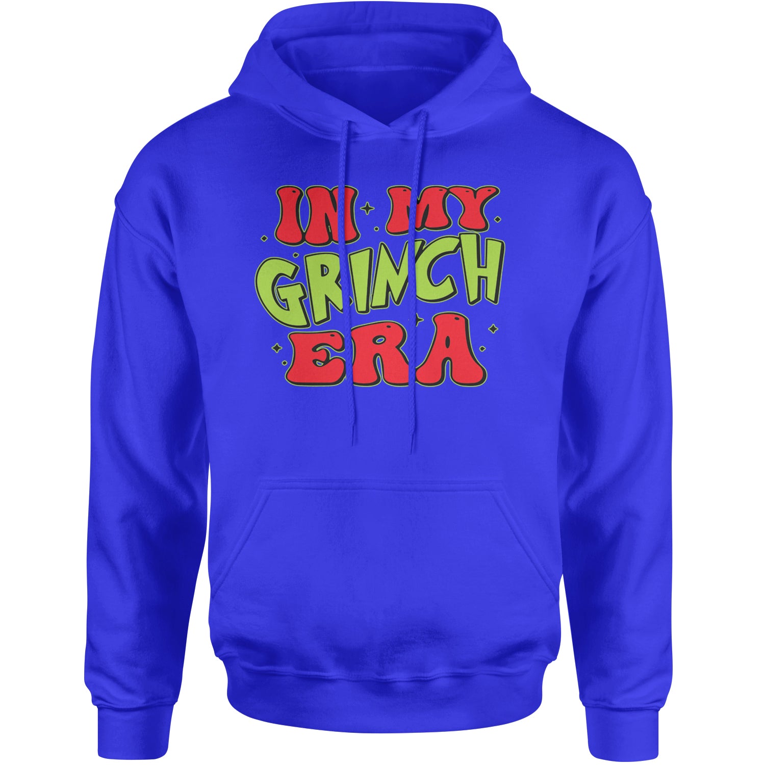 In My Gr-nch Era Jolly Merry Christmas Adult Hoodie Sweatshirt Royal Blue