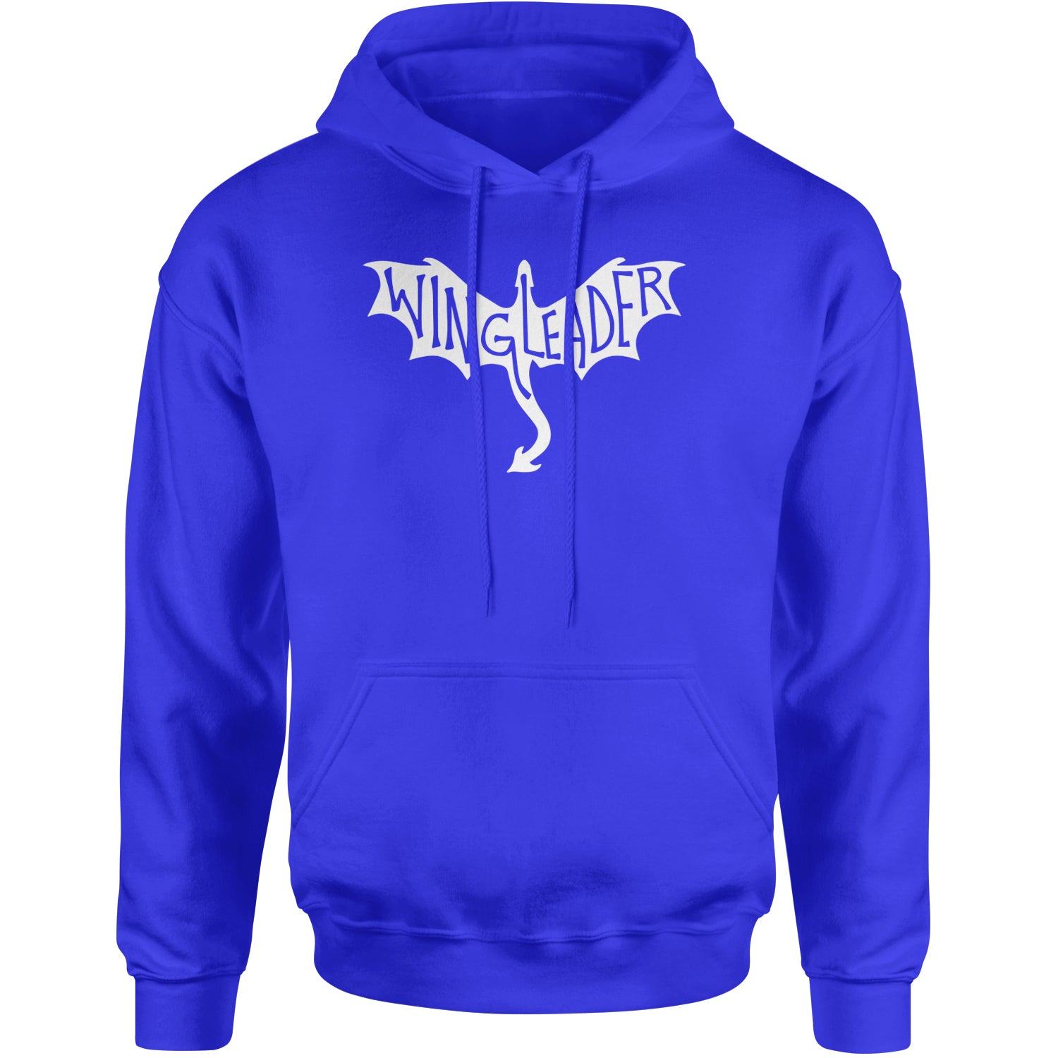 Wingleader Basgiath War College Adult Hoodie Sweatshirt Royal Blue