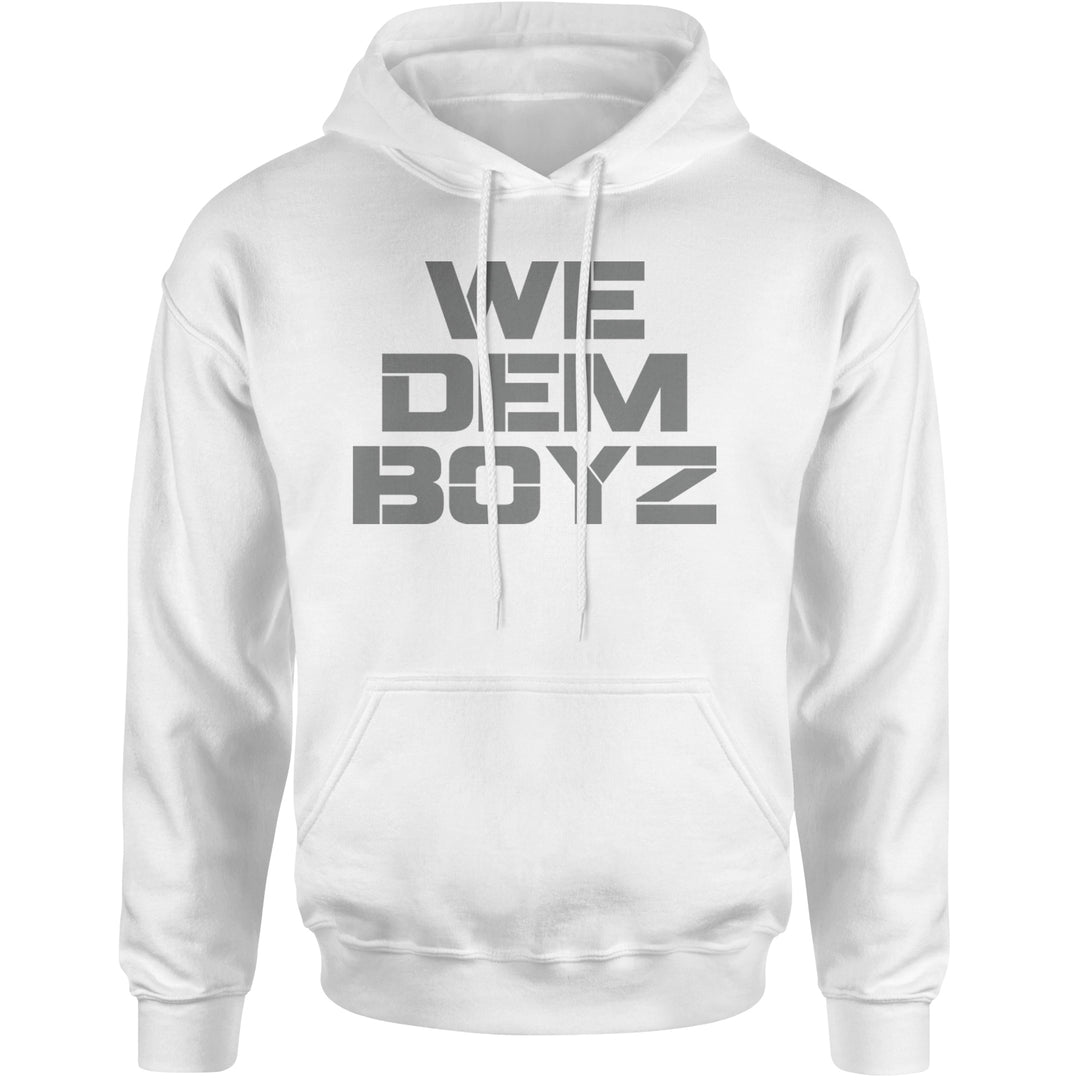 WE Dem Boys Dallas  Adult Hoodie Sweatshirt White