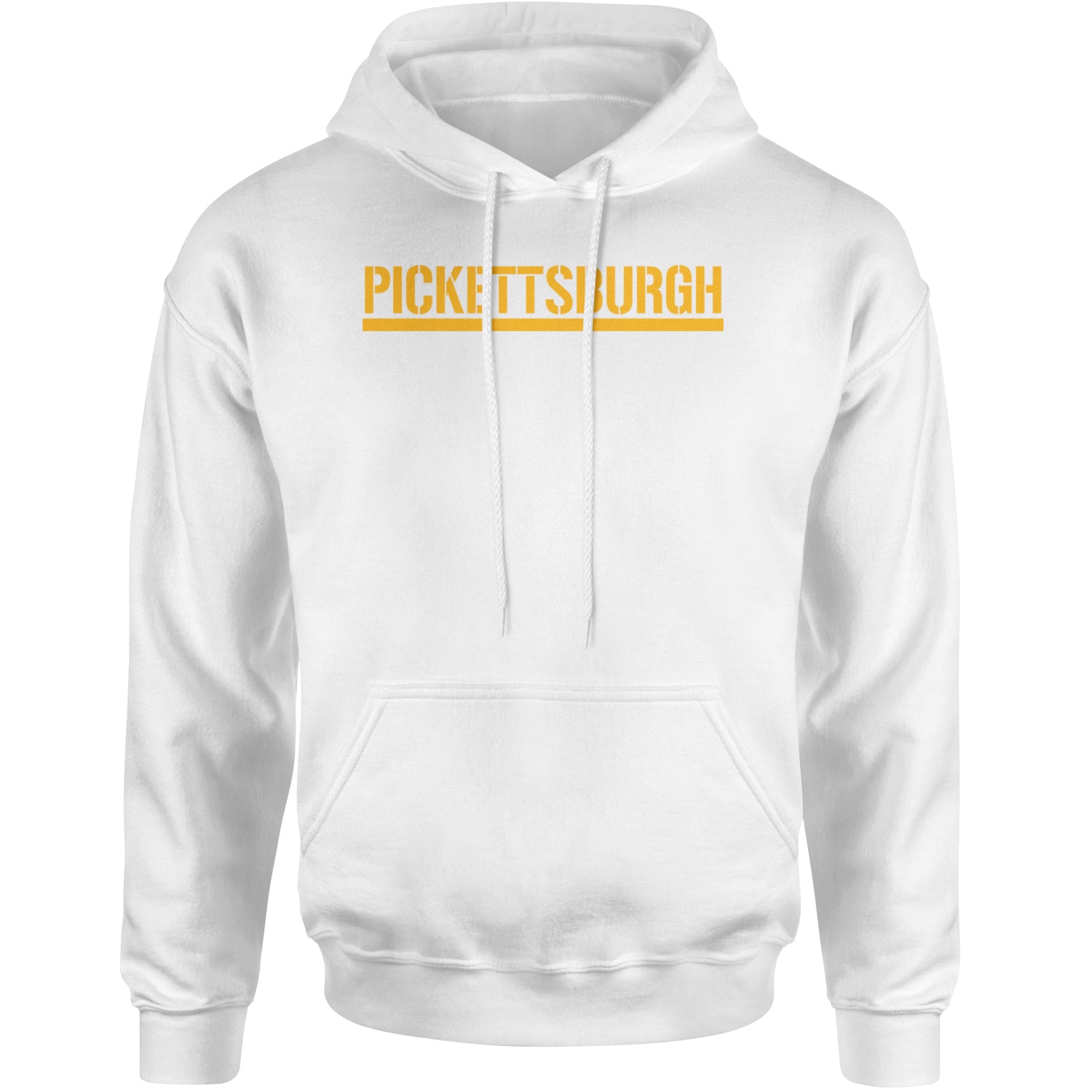 Pickettsburgh Pittsburgh Football Adult Hoodie Sweatshirt White