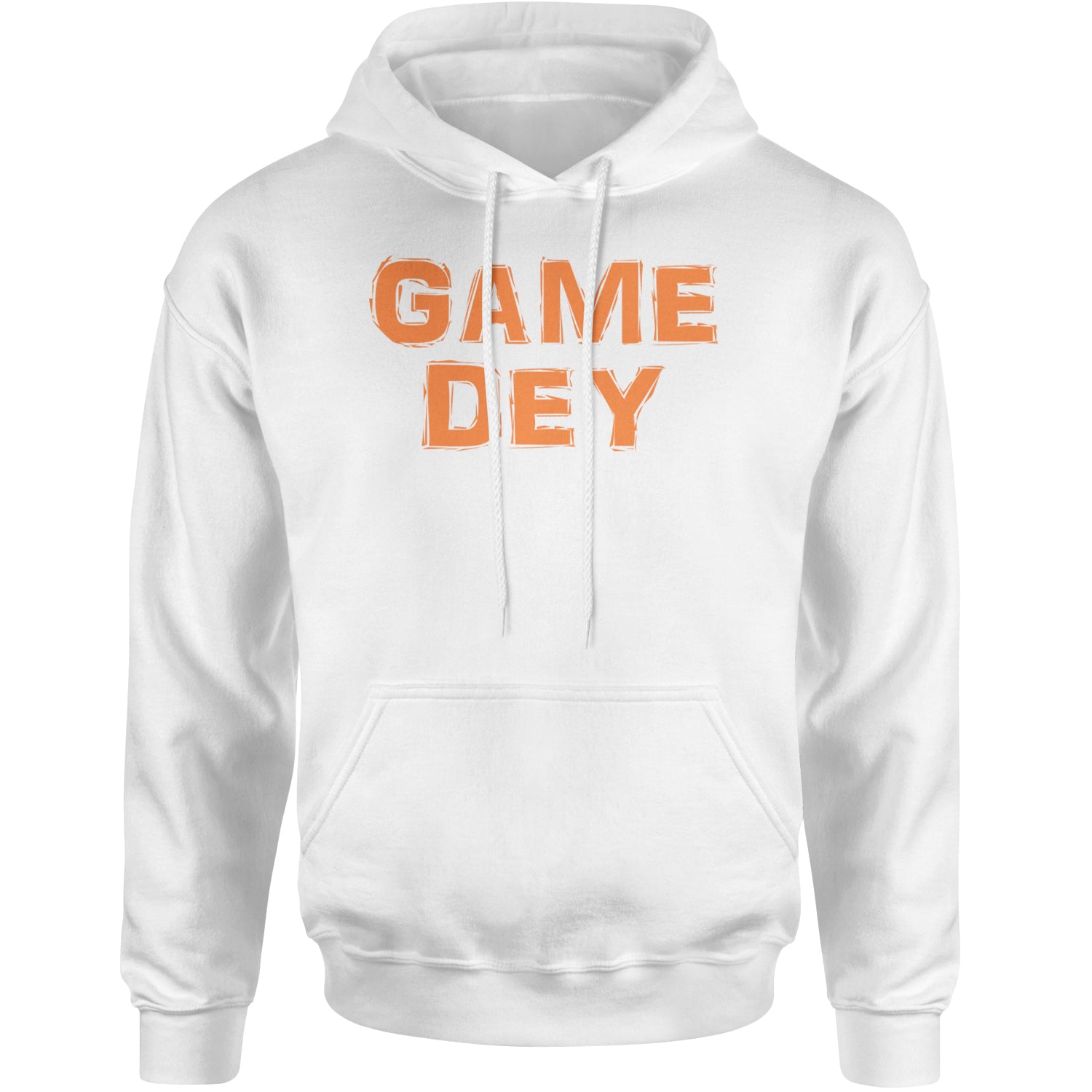 Game Dey Cincinnati Football Adult Hoodie Sweatshirt White