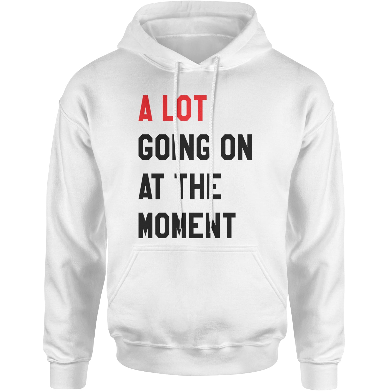 A Lot Going On At The Moment New TTPD Poet Department Adult Hoodie Sweatshirt White