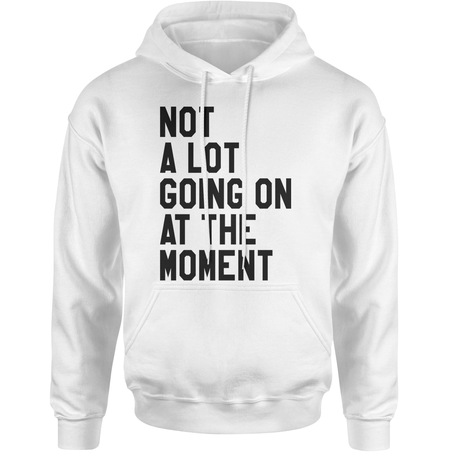 NOT A Lot Going On At The Moment Feeling 22 TTPD Adult Hoodie Sweatshirt White