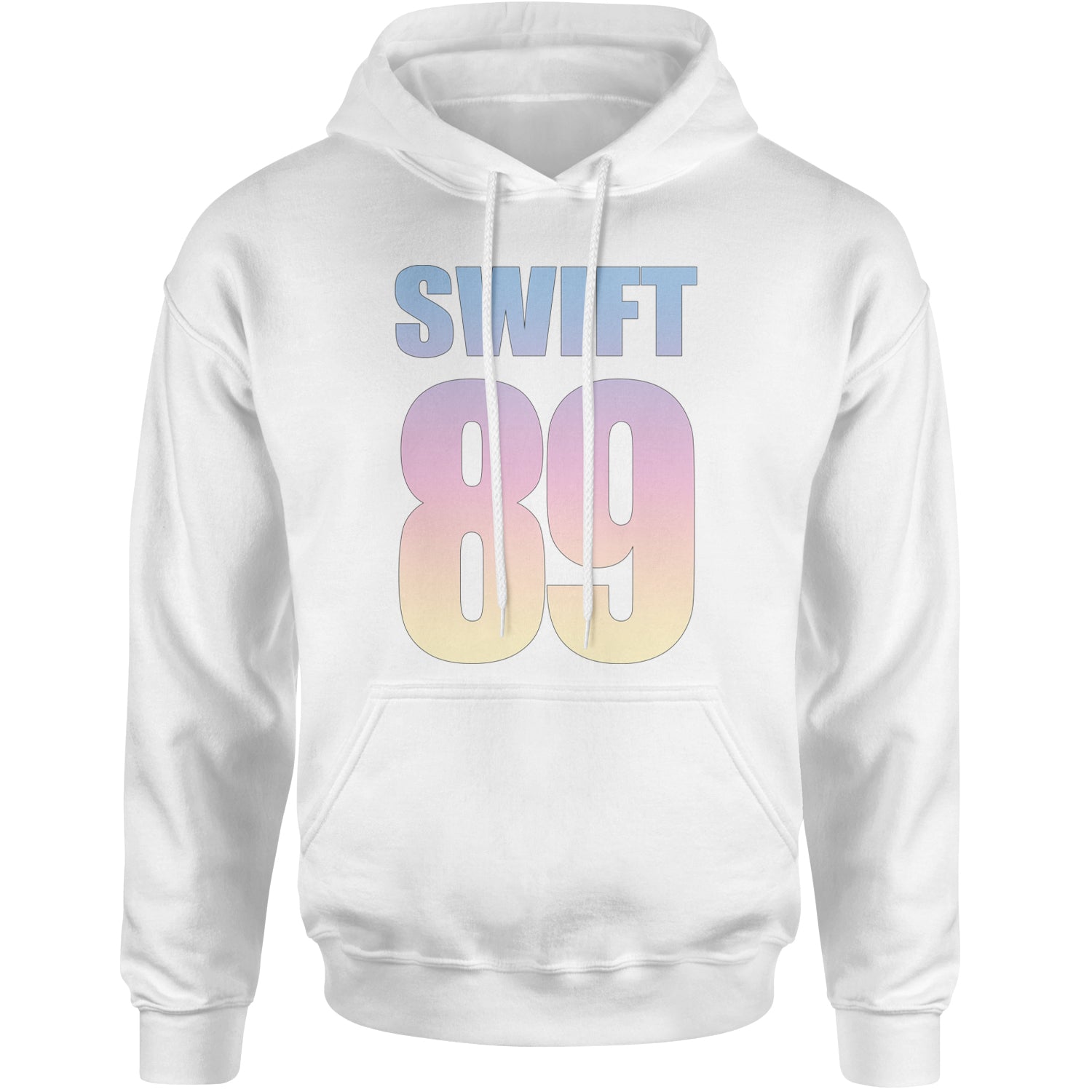 Lover Era Swift 89 Birth Year Music Fan TTPD Adult Hoodie Sweatshirt White