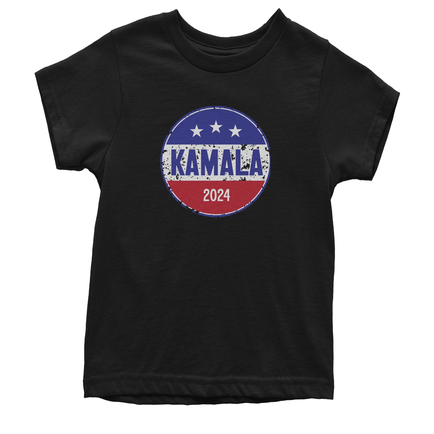 Kamala Badge 2024 - Kamala Harris For President 2024 Youth T-shirt Black