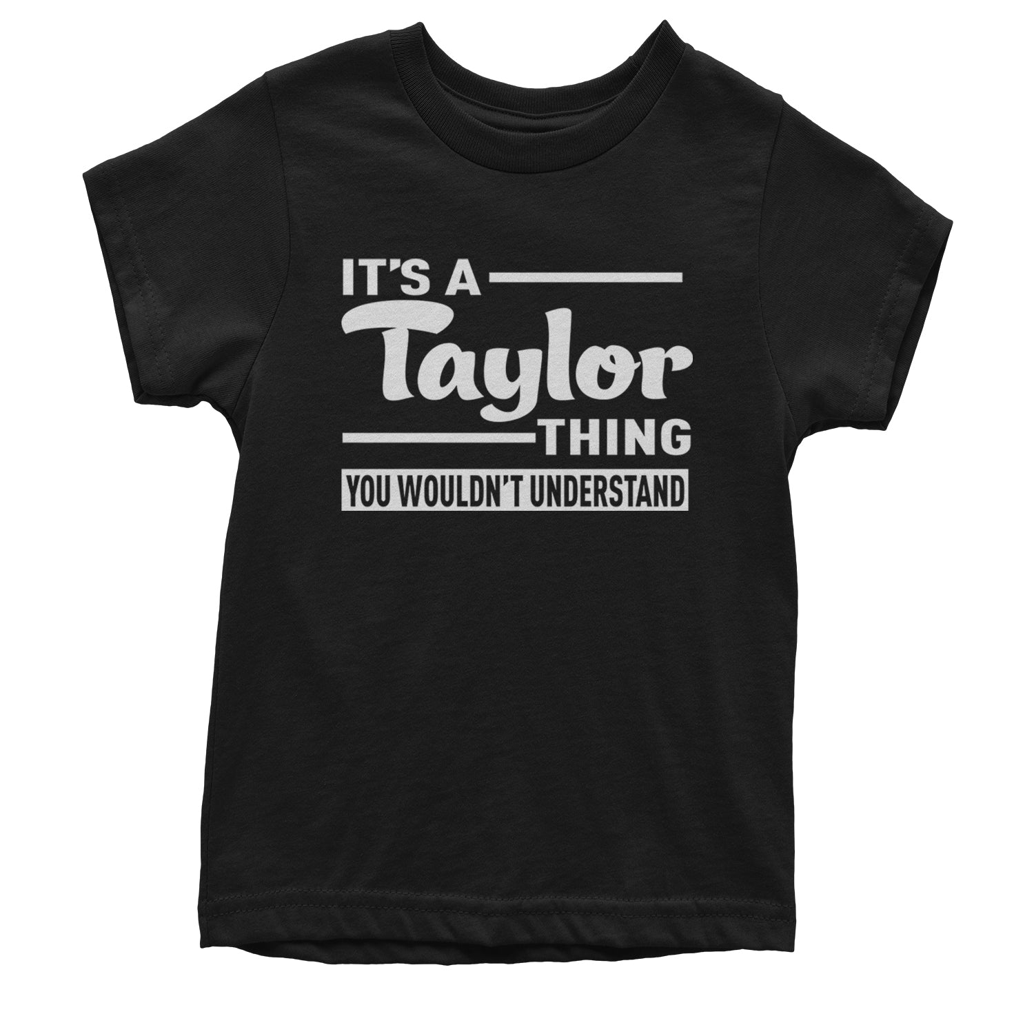 It's A Taylor Thing, You Wouldn't Understand TTPD Youth T-shirt Black