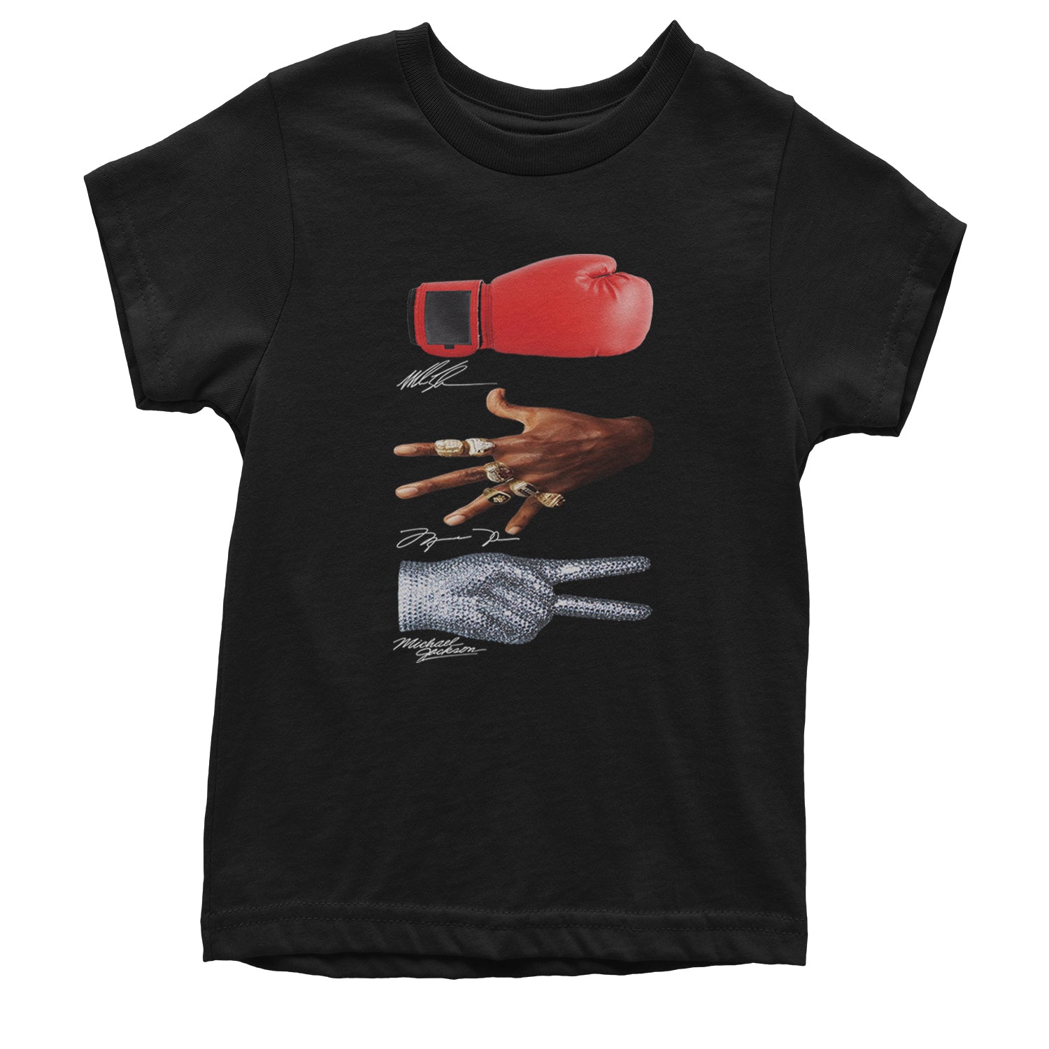 Tyson Jordan Jackson Iconic Michaels Youth T-shirt Black