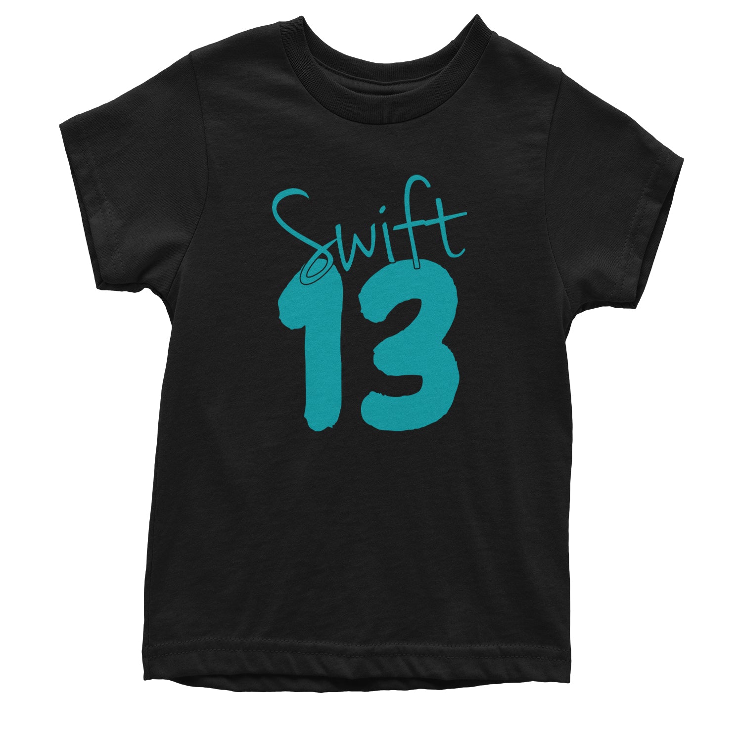 13 Swift 13 Lucky Number Era TTPD Youth T-shirt Black