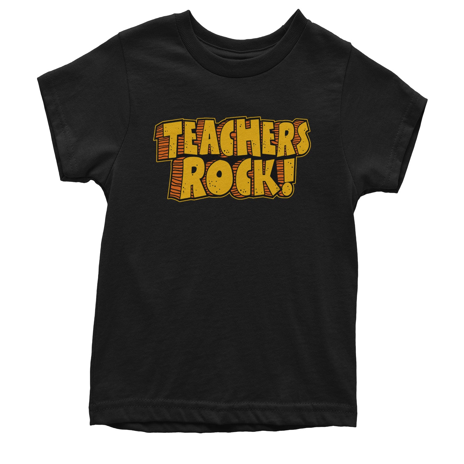 Teachers Rock Retro Youth T-shirt Tie-Dye Spider Pink