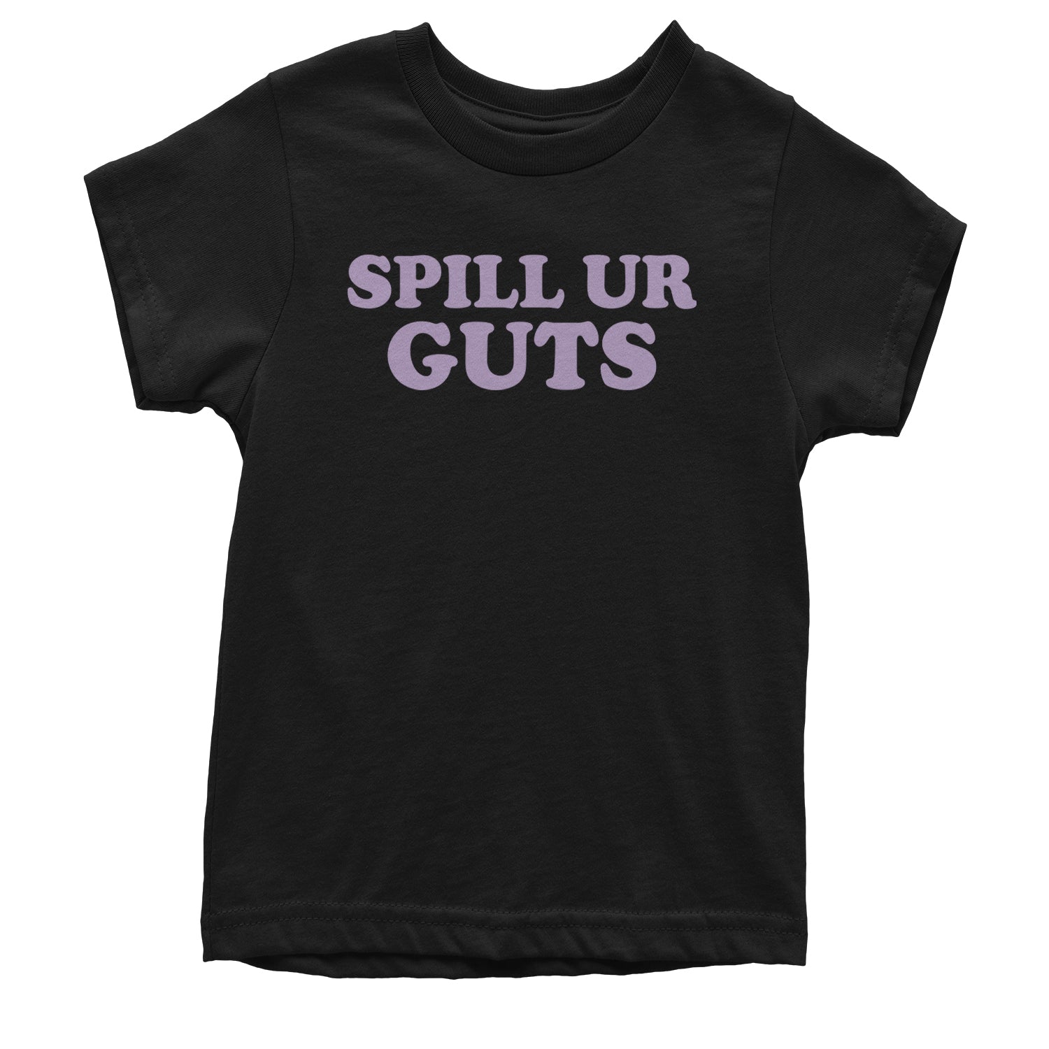 Spill Ur Guts Music Youth T-shirt Black