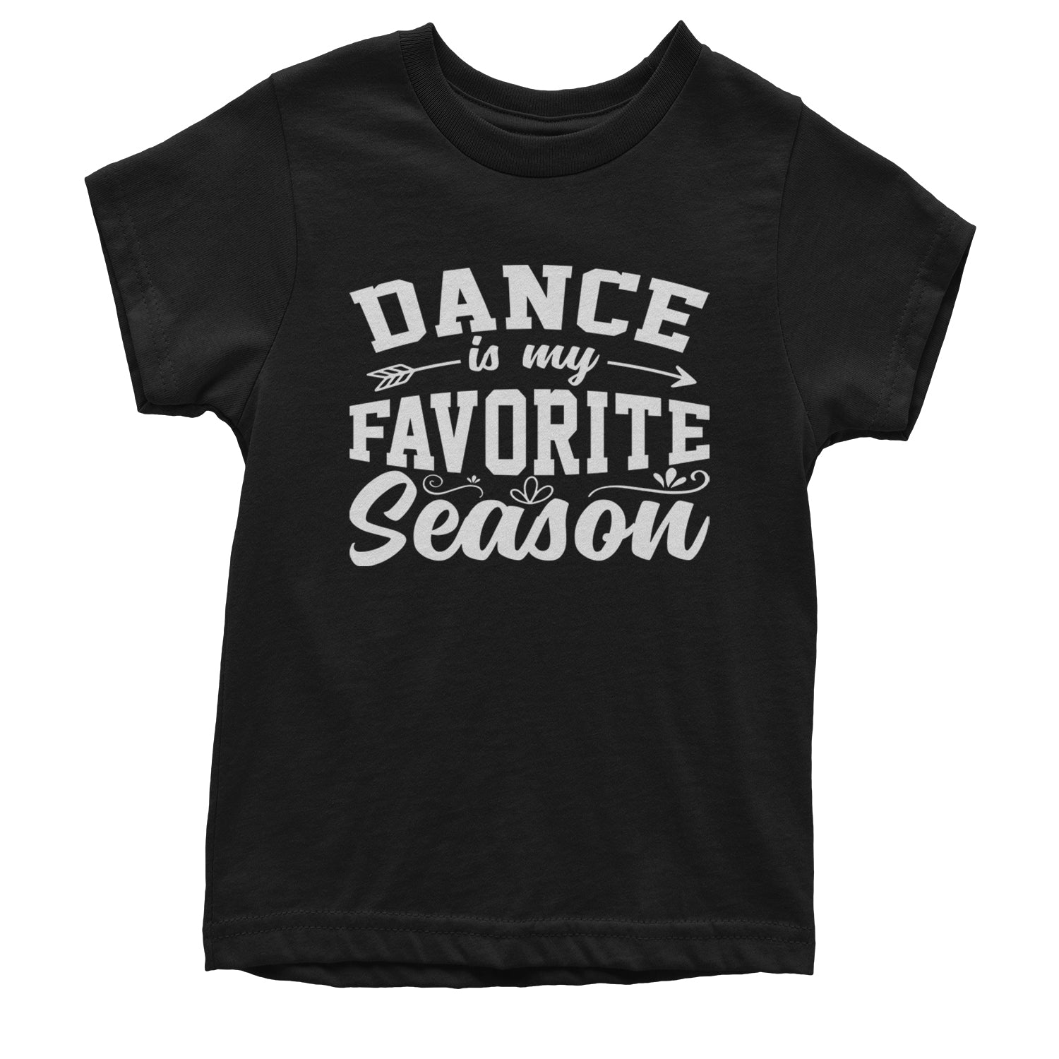 Dance Is My Favorite Season Youth T-shirt Black