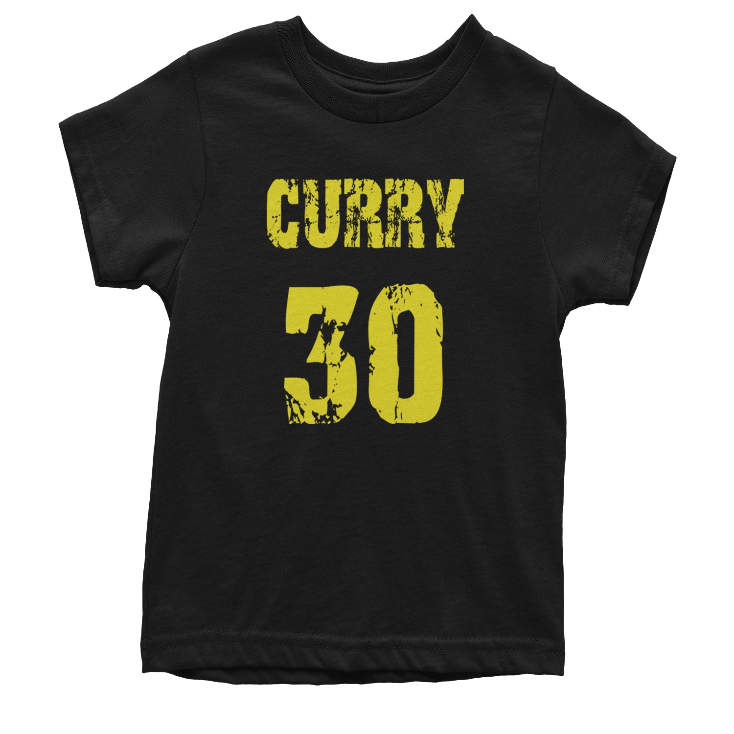 Curry #30 Youth T-shirt Black