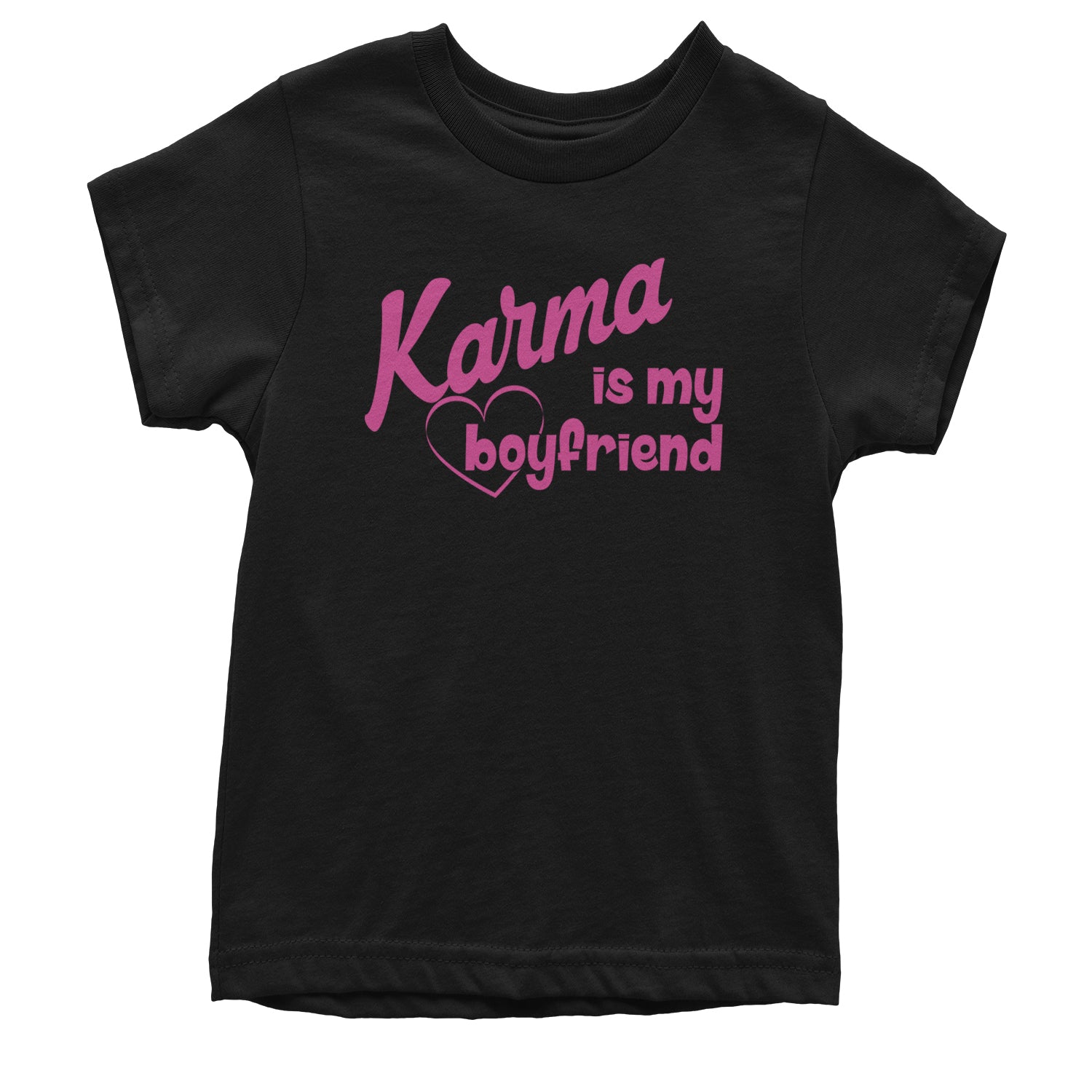 Karma Is My Boyfriend Midnight Eras  Youth T-shirt Heather Grey