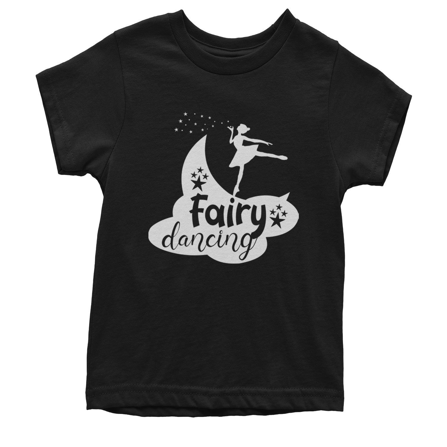 Fairy Dancing Youth T-shirt Black
