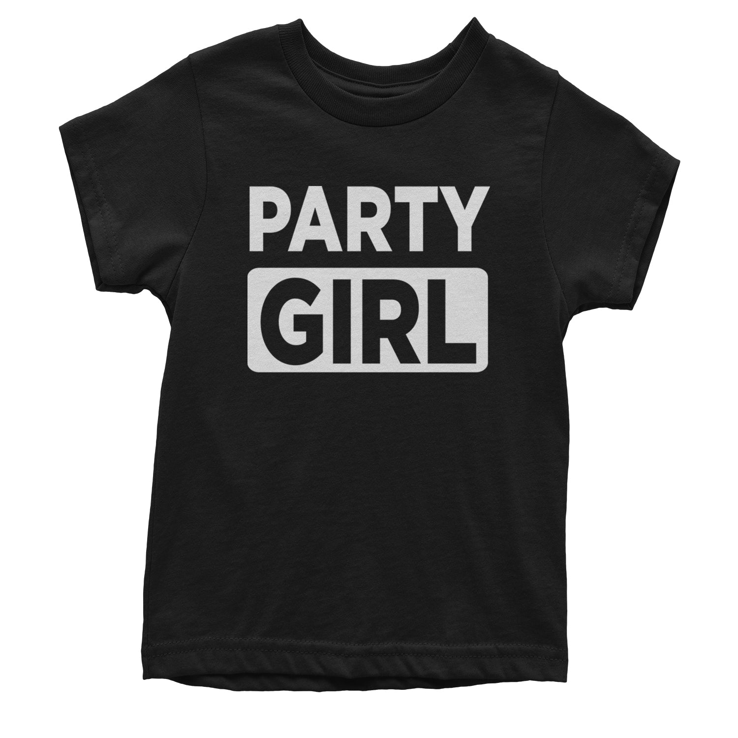 Party Girl Club Brat Youth T-shirt