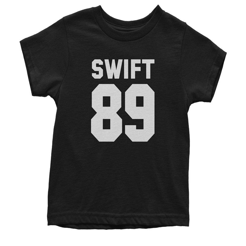 Swift 89 Birth Year Music Fan Era Poets Department Lover Youth T-shirt Black