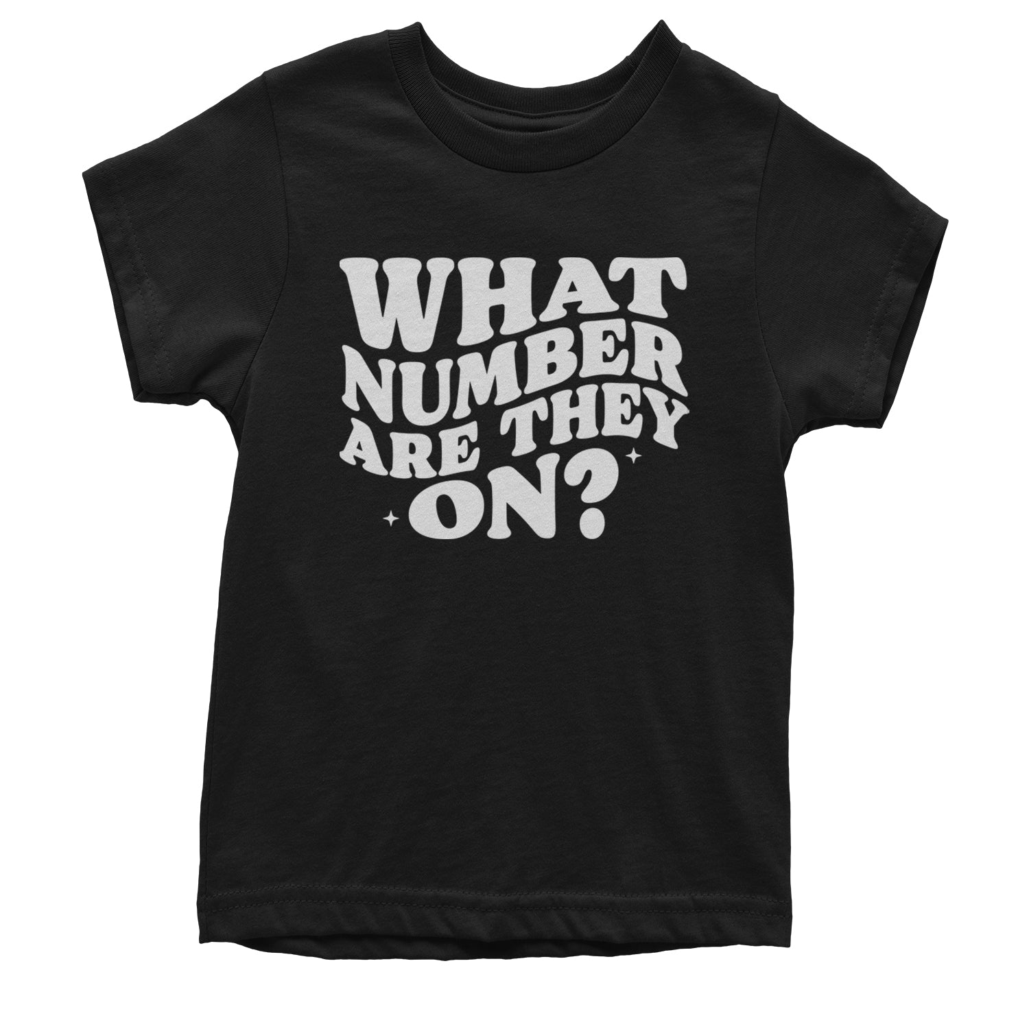 What Number Are They On Dance Youth T-shirt Black