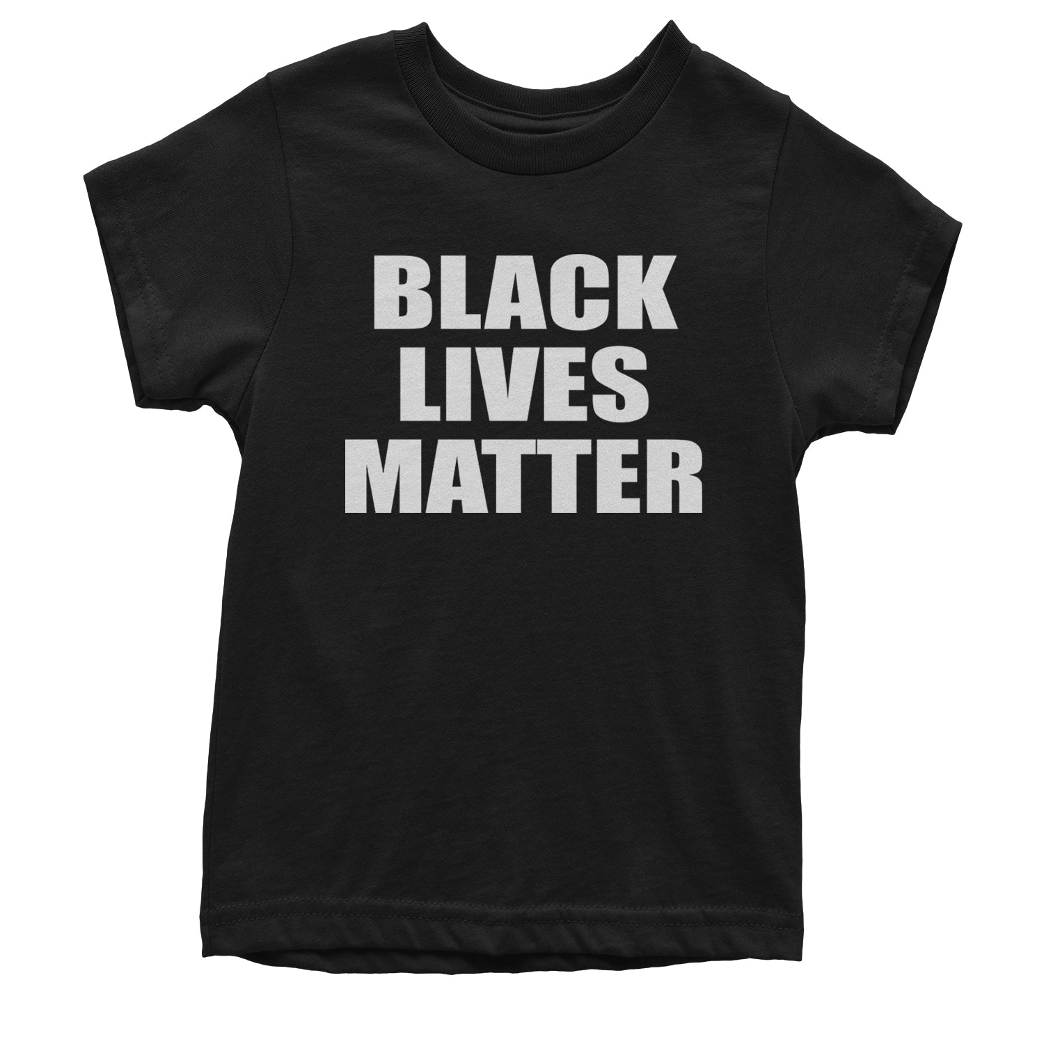 Black Lives Matter BLM Youth T-shirt Black