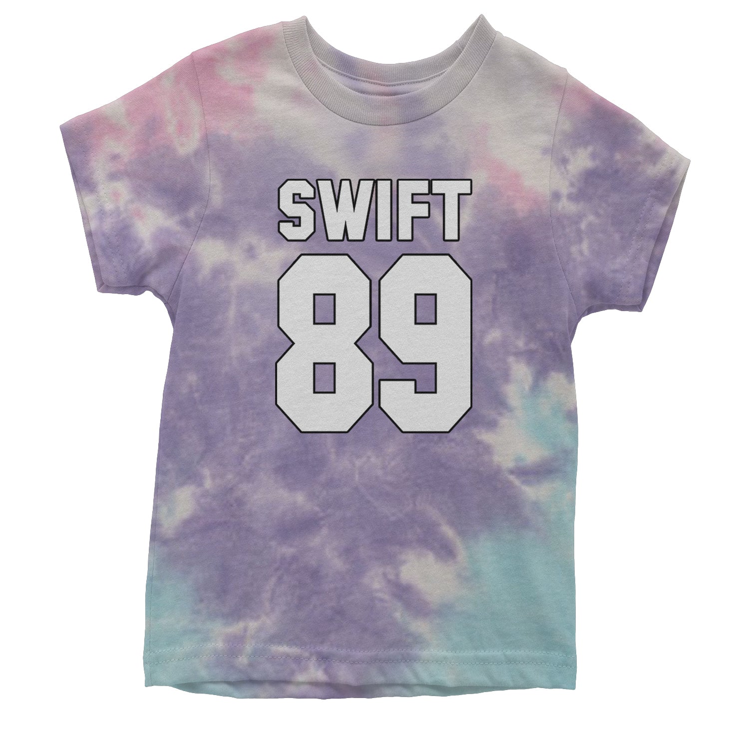 Swift 89 Birth Year Music Fan Era Poets Department Lover Youth T-shirt Tie-Dye Cotton Candy
