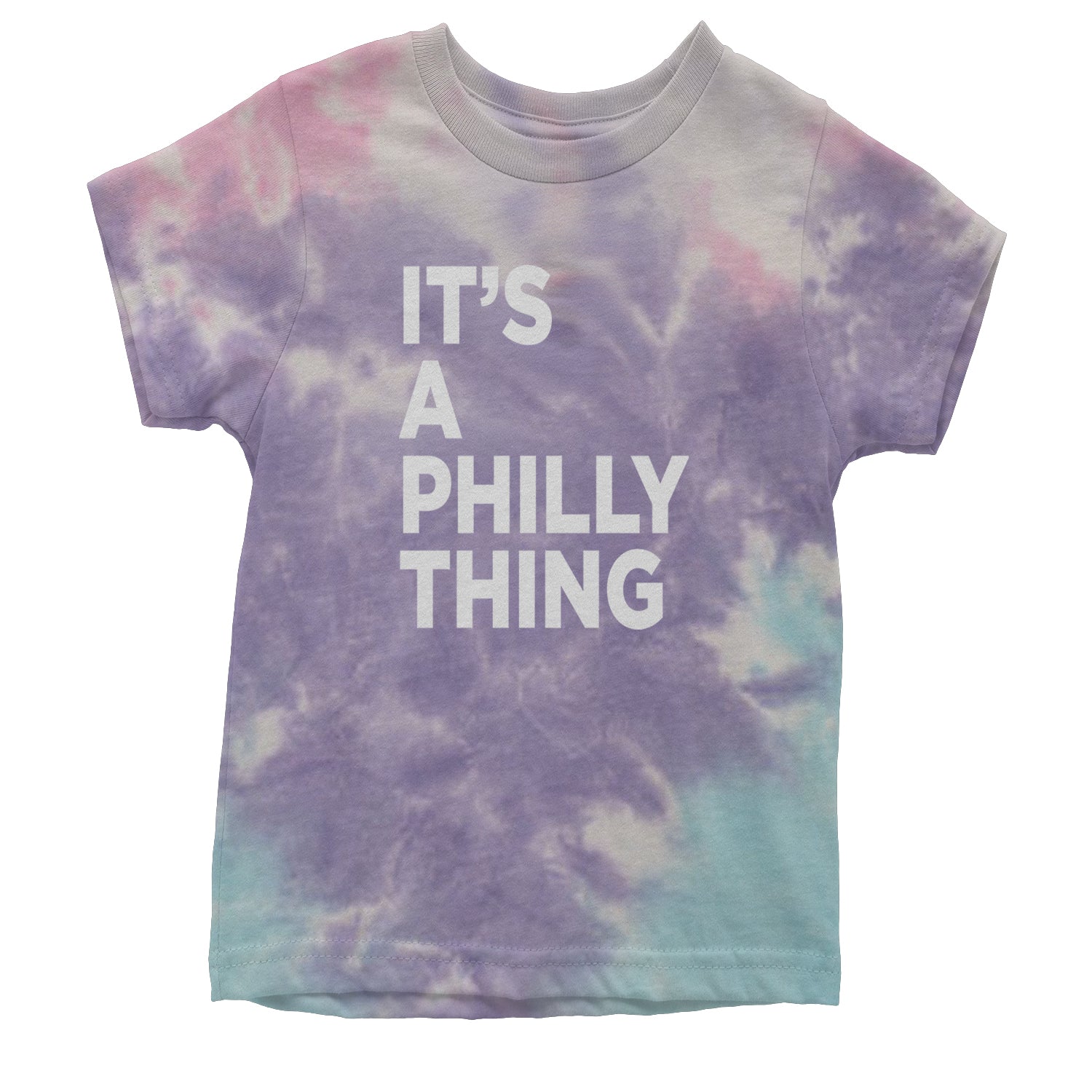 PHILLY It's A Philly Thing Youth T-shirt Tie-Dye Cotton Candy